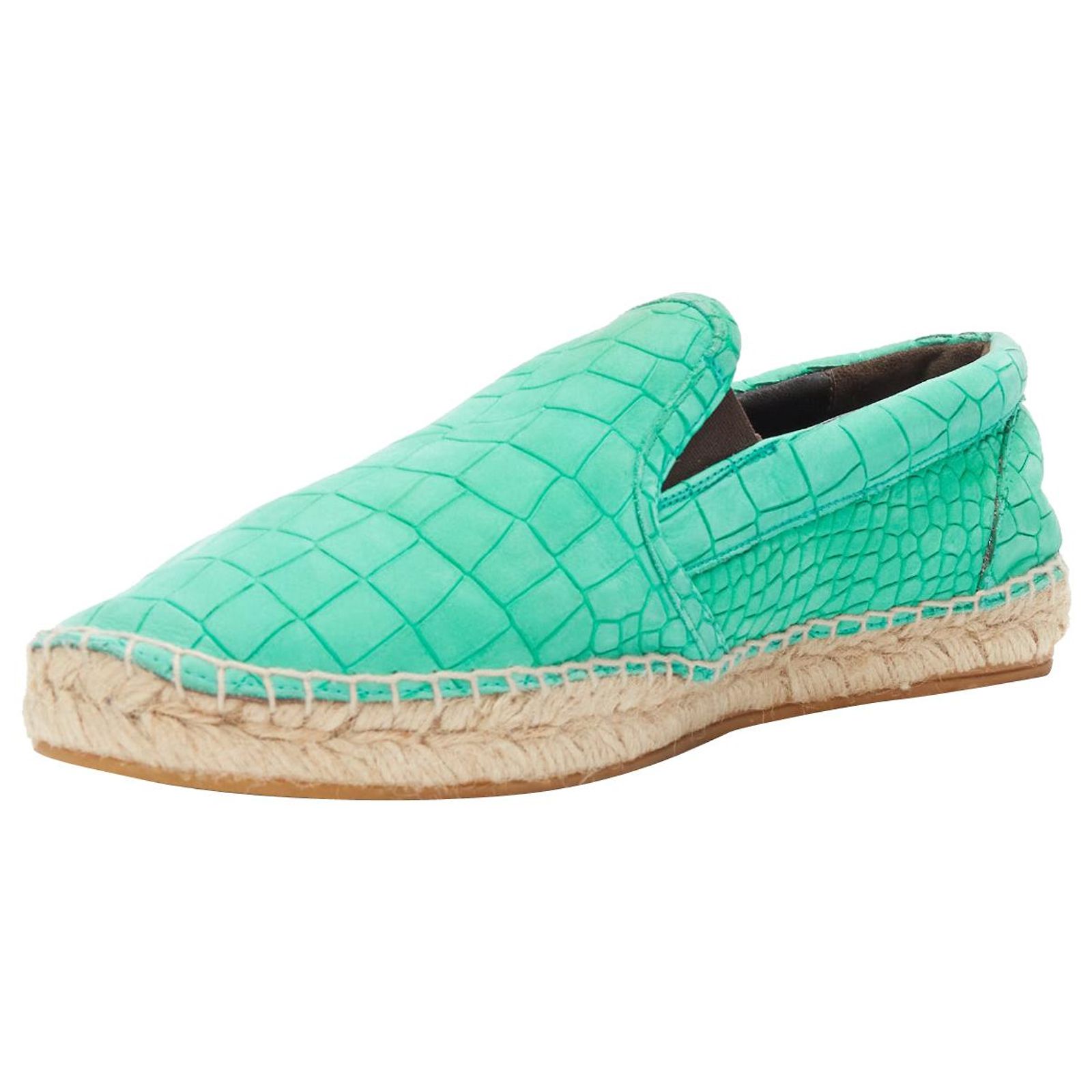 Jimmy Choo Vlad Mint Green Embossed Scaled Leather  display picture 1