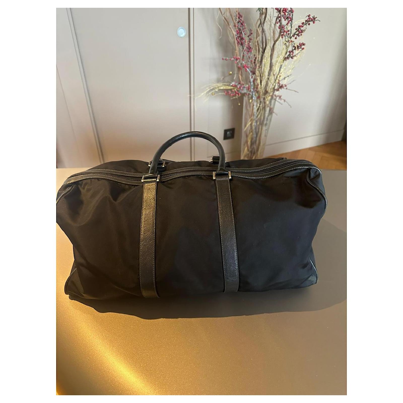 Reisetaschen Prada Nylon Reisetasche Prada Reisetasche Mit Logo