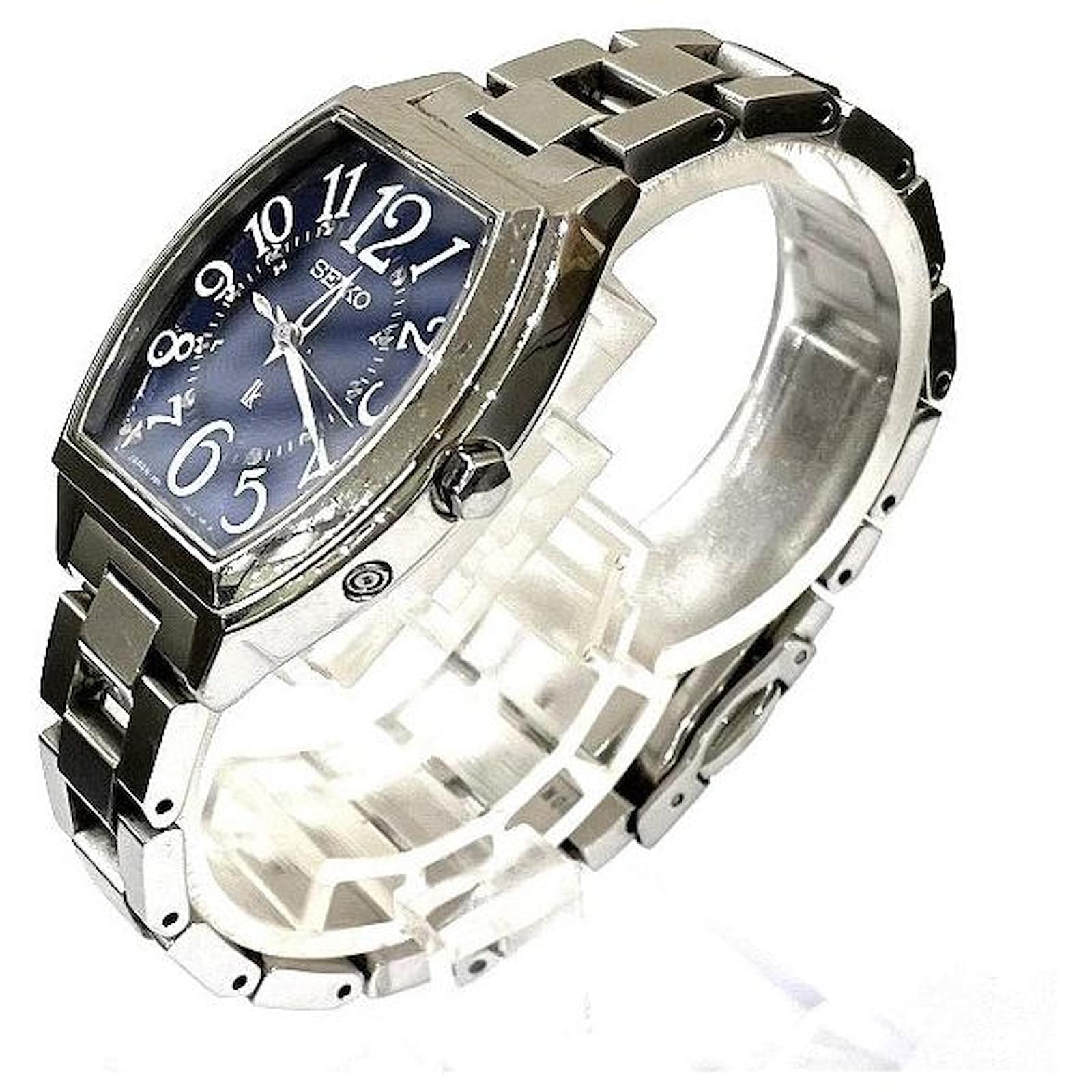 Seiko Lukia Solar Watch 3B51-0AE0 Blue Metal ref.1644158 - Joli Closet