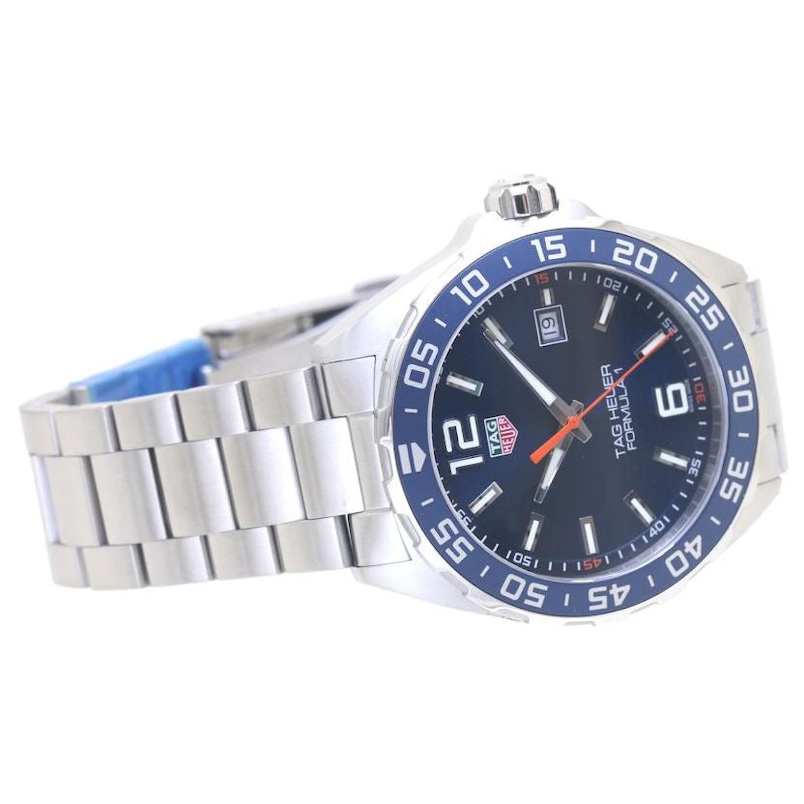 TAG Heuer Formula 1 Orologio Al Quarzo Uomo, 43 Mm, Quadrante Blu, Cassa In Acciaio WAZ1010.BA0842
