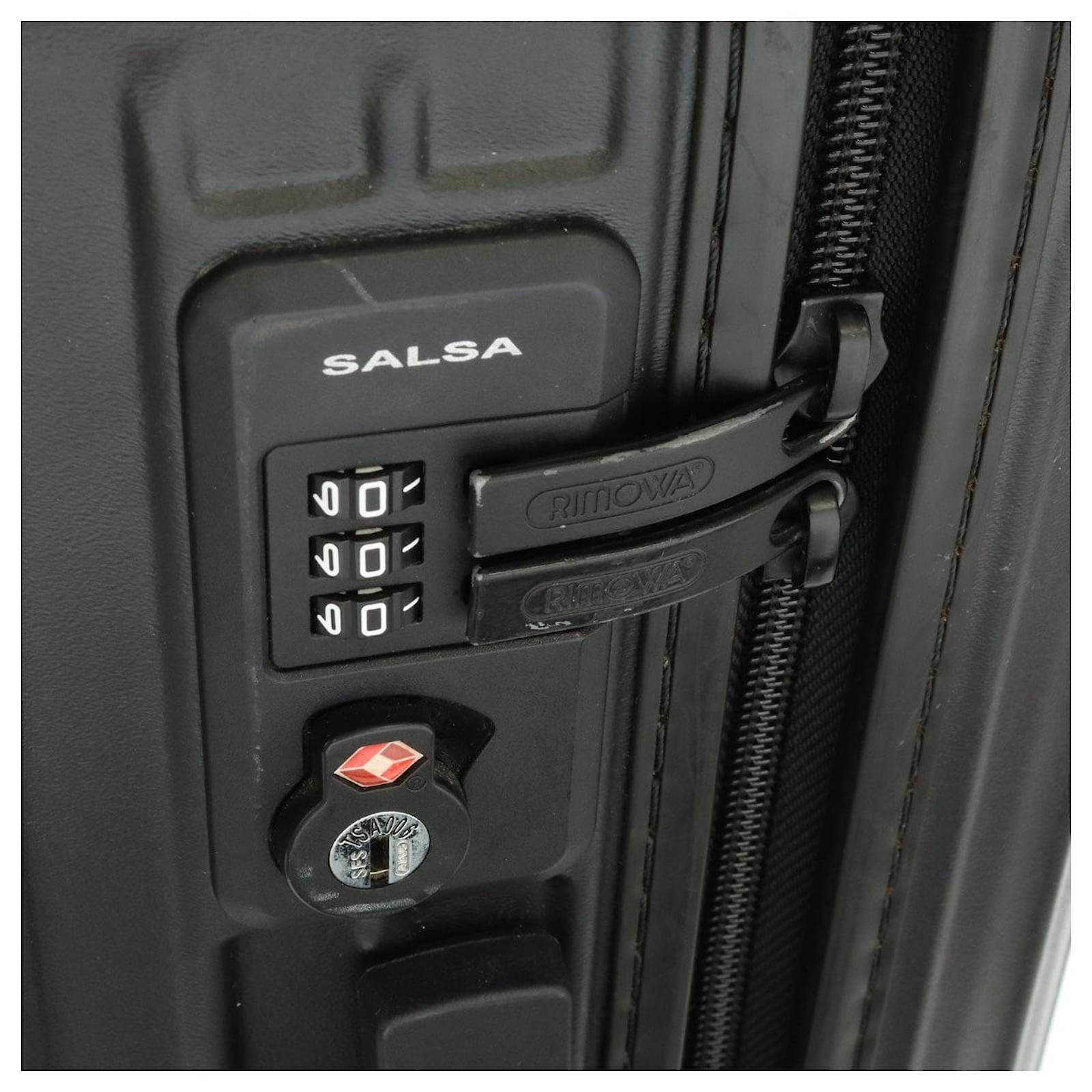 バッグ REMOWA SALSA CABIN TROLLEY IATA 33L Autre Marque RIMOWA Salsa Cabin Trolley IATA Mala de 33L Preta