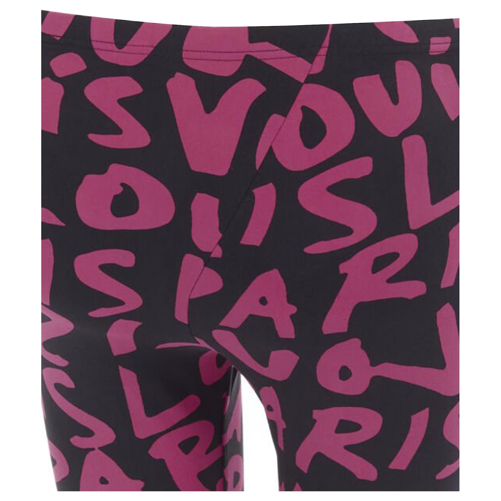 Rare Louis Vuitton Stephen Sprouse Iconic Graffiti Black Neon Pink