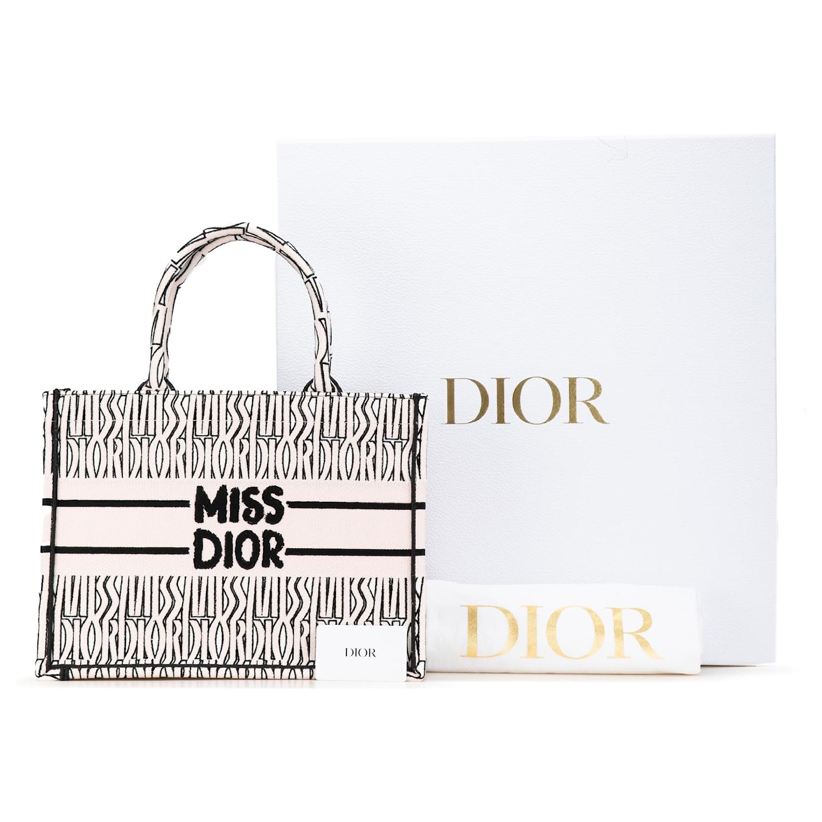 Dior Book Tote Miss Dior Allover バッグ ミディアム 新作】DIOR Miss Dior♪Dior Book Tote バッグ ミディアム (Dior