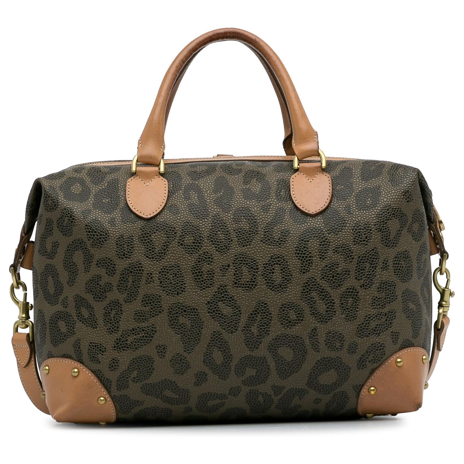 Sac Fourre-tout Mulberry Scotchgrain Marron - Grand Modèle à Clipser - Occasion Parfait état