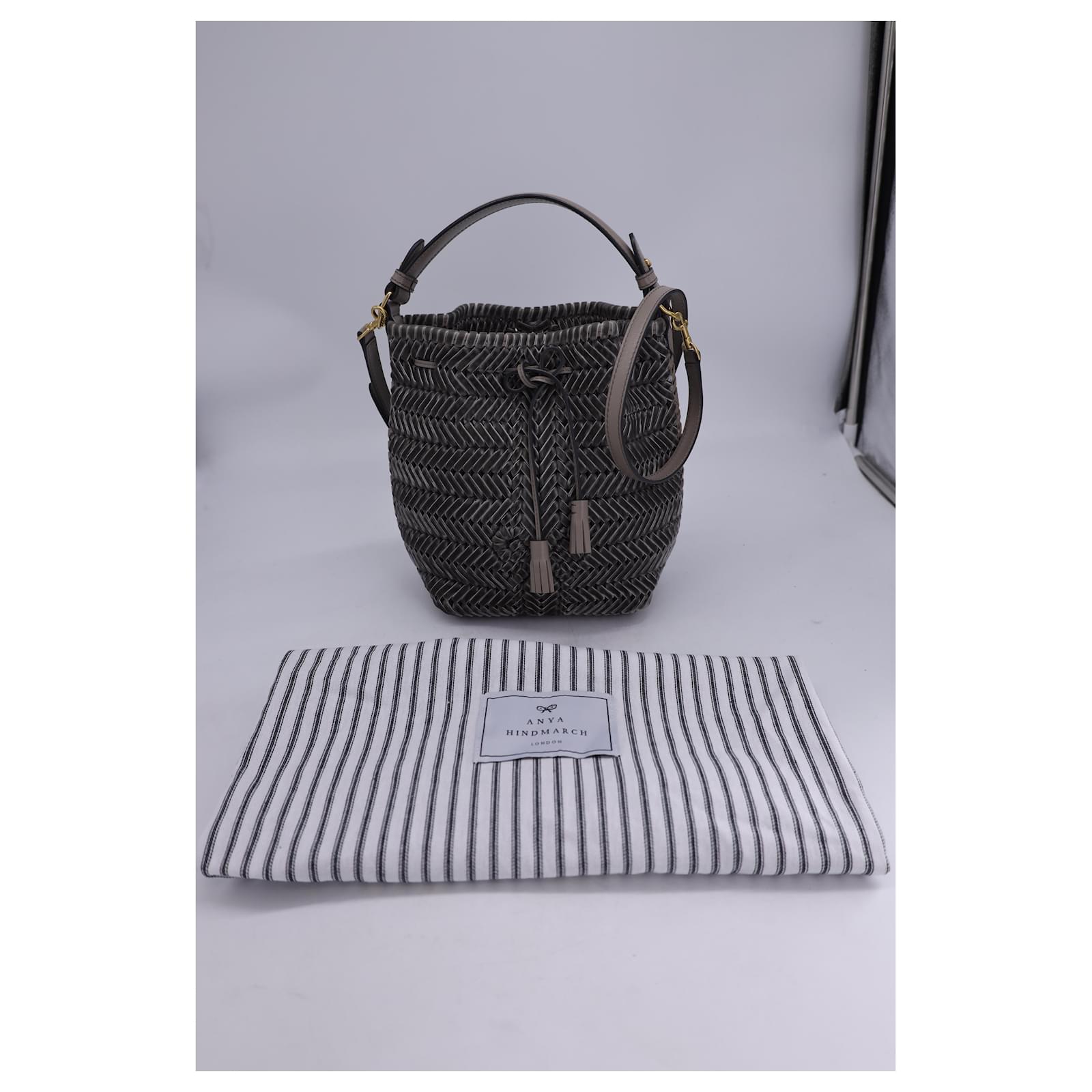 Drawstring Anya Hindmarch Barrel Bag Anya Hindmarch Drawstring