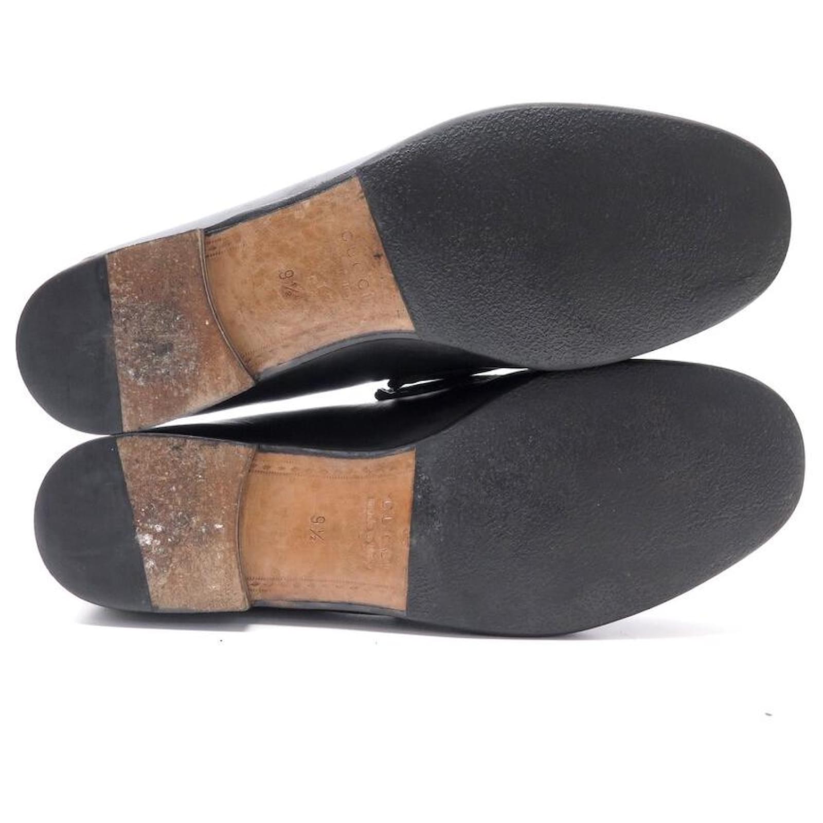ゆらん GUCCI SHOES HORSEBIT LOAFERS 1953 307929 LEATHER 9.5 43.5