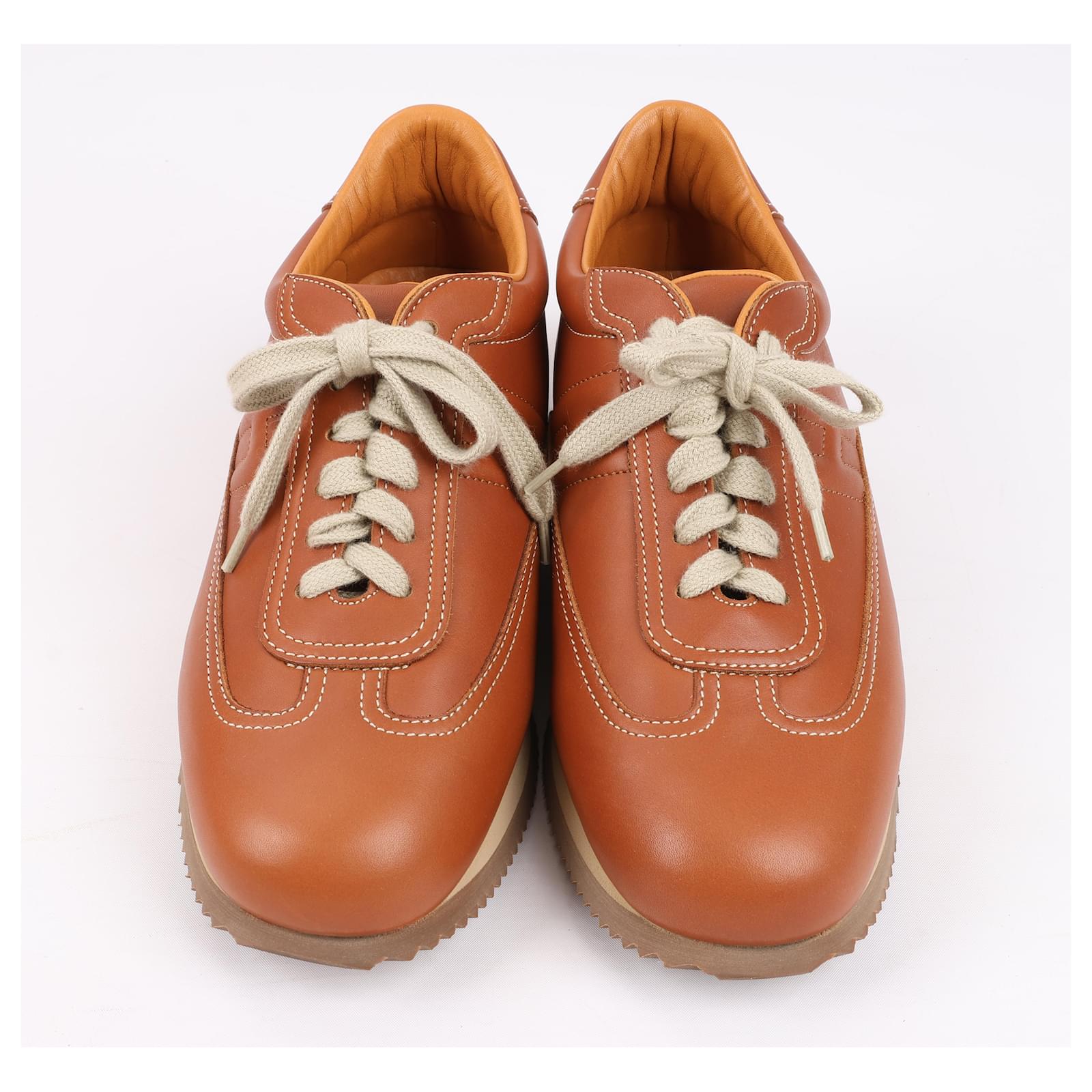Baskets Femme Queen Helena En Cuir - Semelle 5,5 Cm - Confort Quotidien Et Style