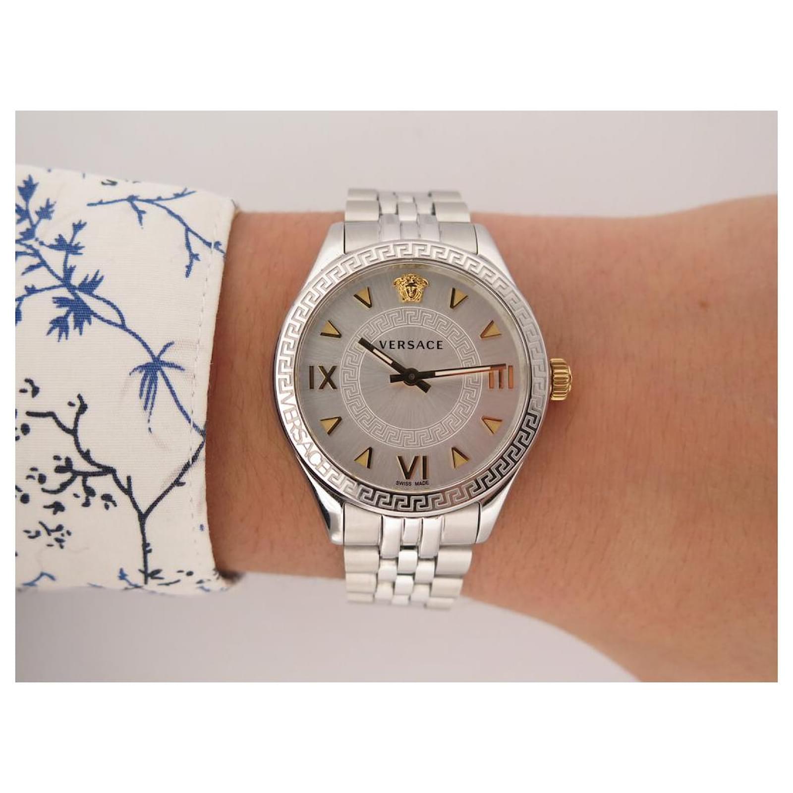 NINE VERSACE HELLENYIUM LADY VE2S00322 IN STAINLESS STEEL