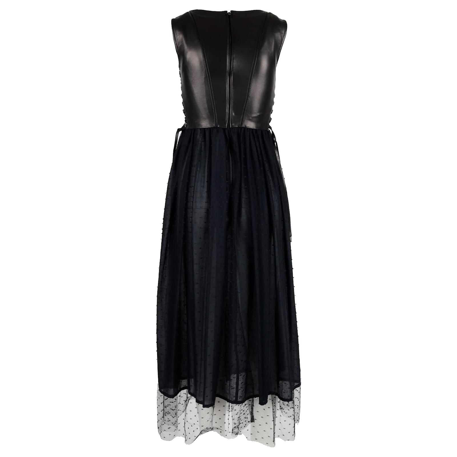 express black leather dress Mostly Amused Faux Leather Dress in Black Curves