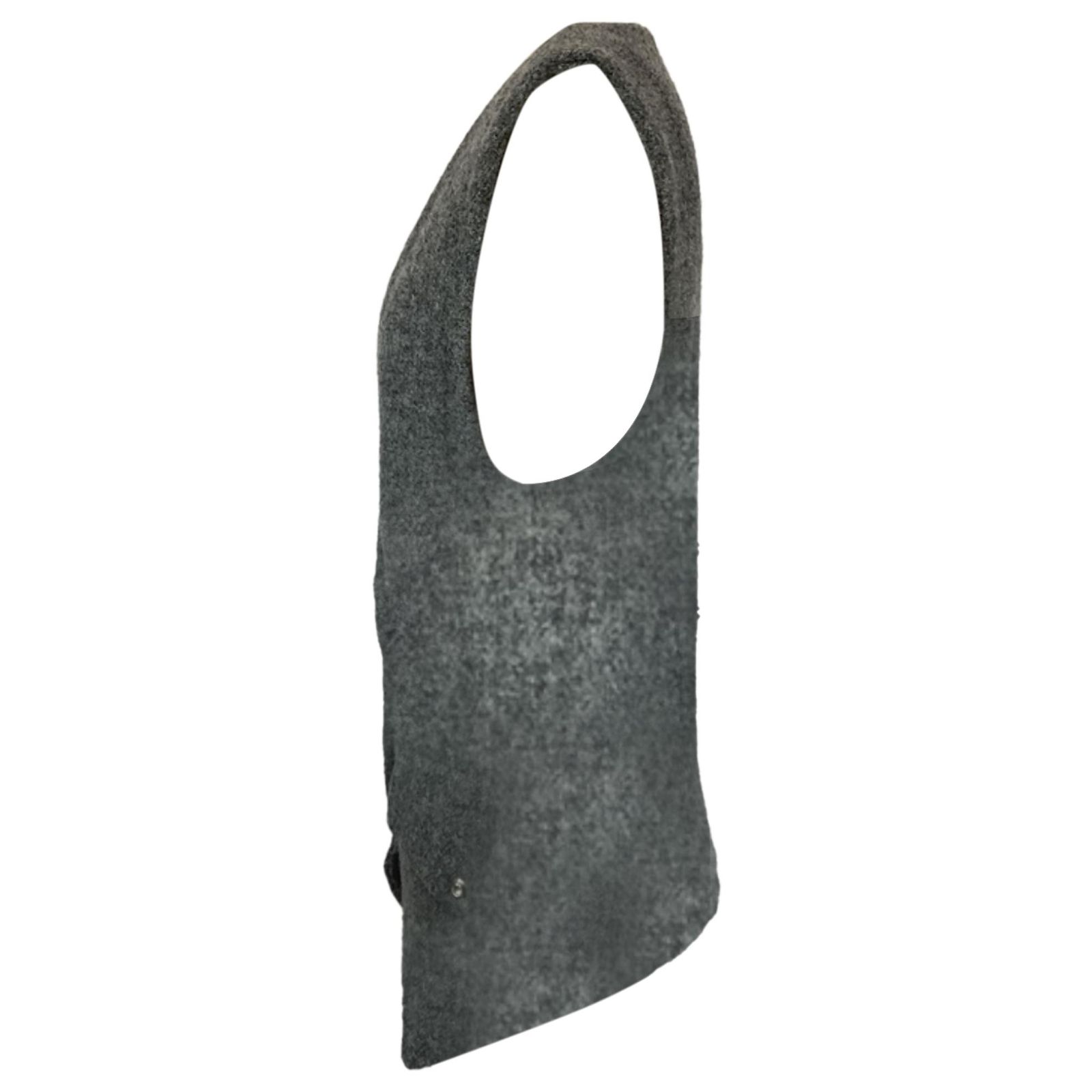 Acne Studios Harris Tweed Vest in Grey Wool ref.JC1678083 (Sold 