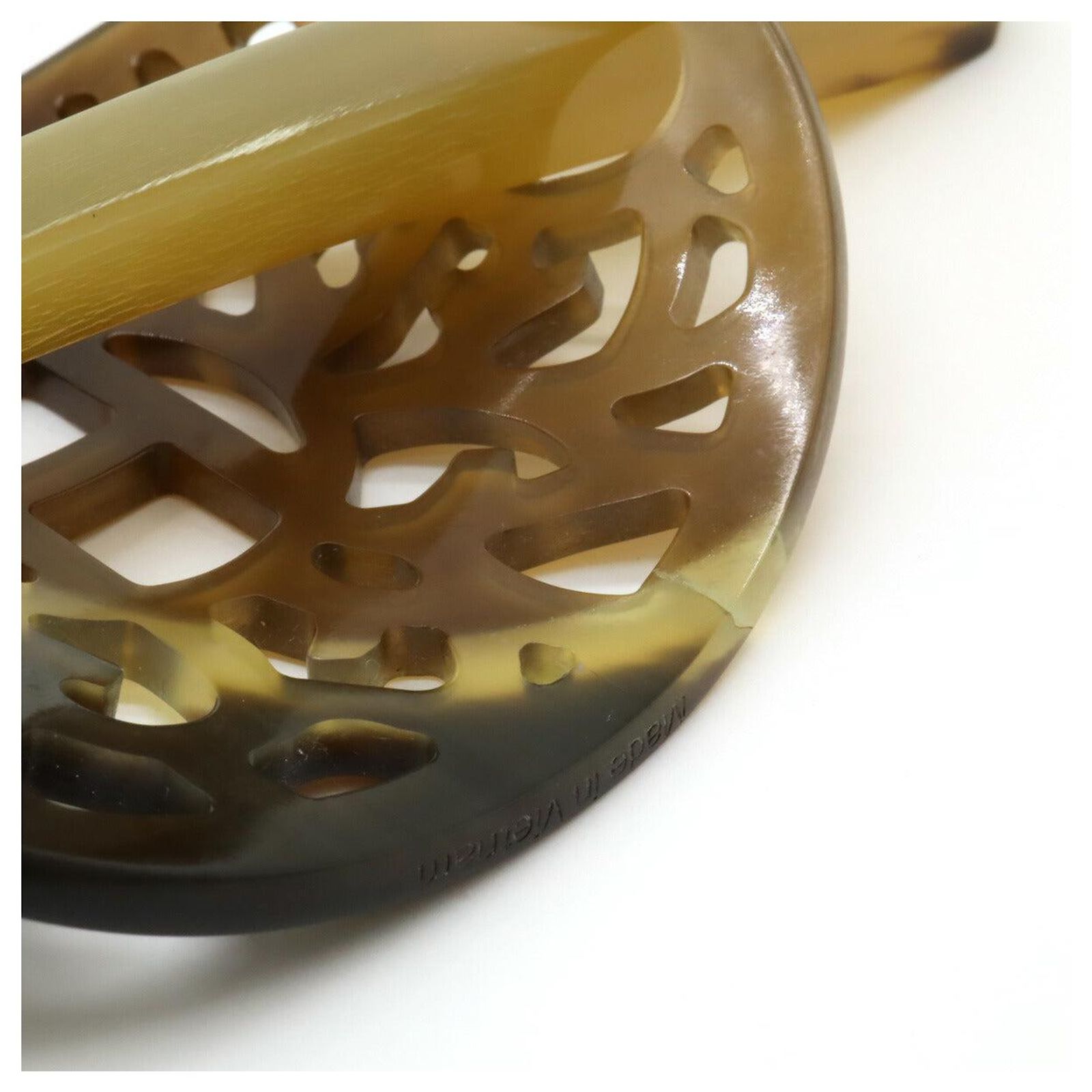 Autre Marque HERMES Rocaille Hairpin Hair Accessory Buffalo  display picture 2