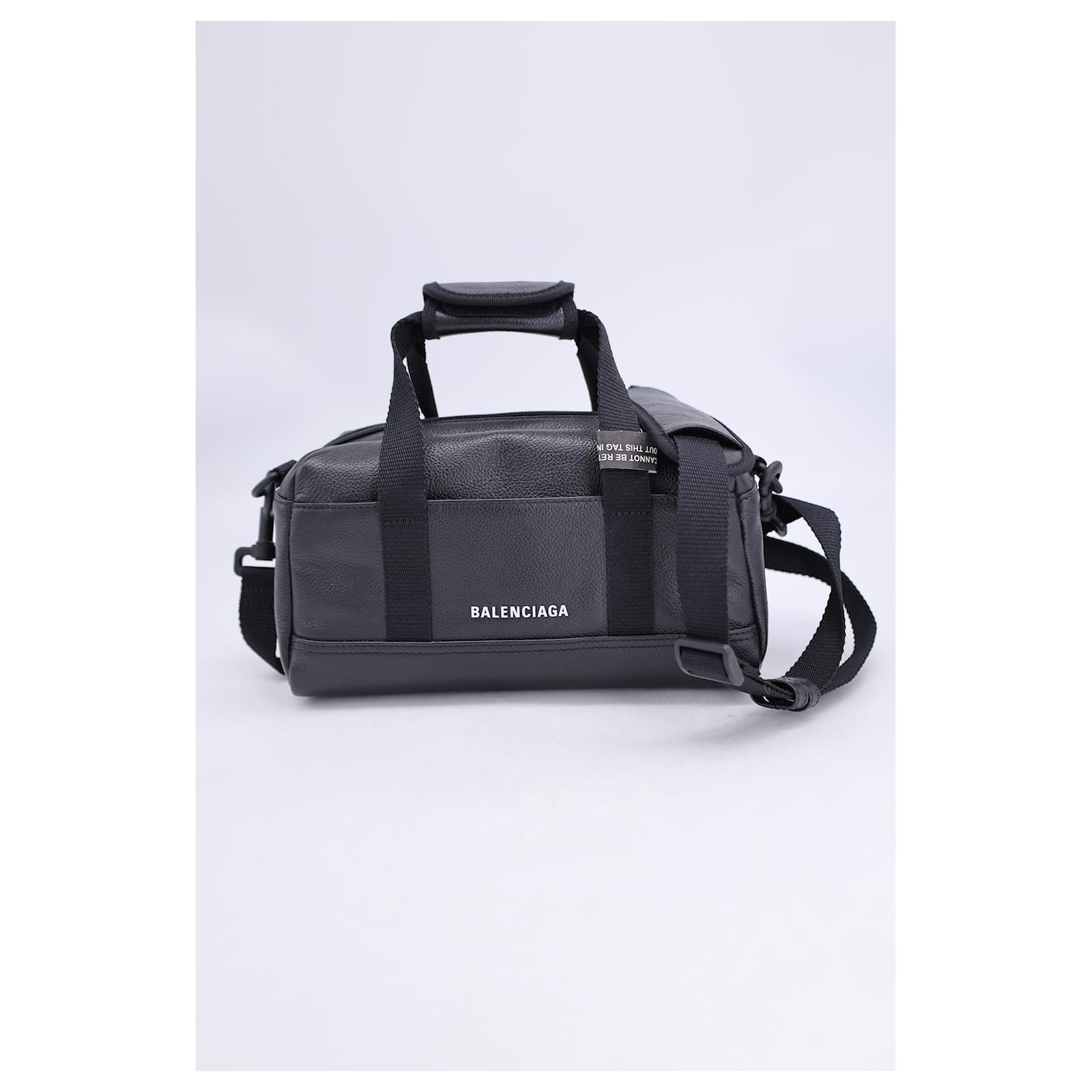 Balenciaga Explorer Small Duffle Bag in Black Leather ref