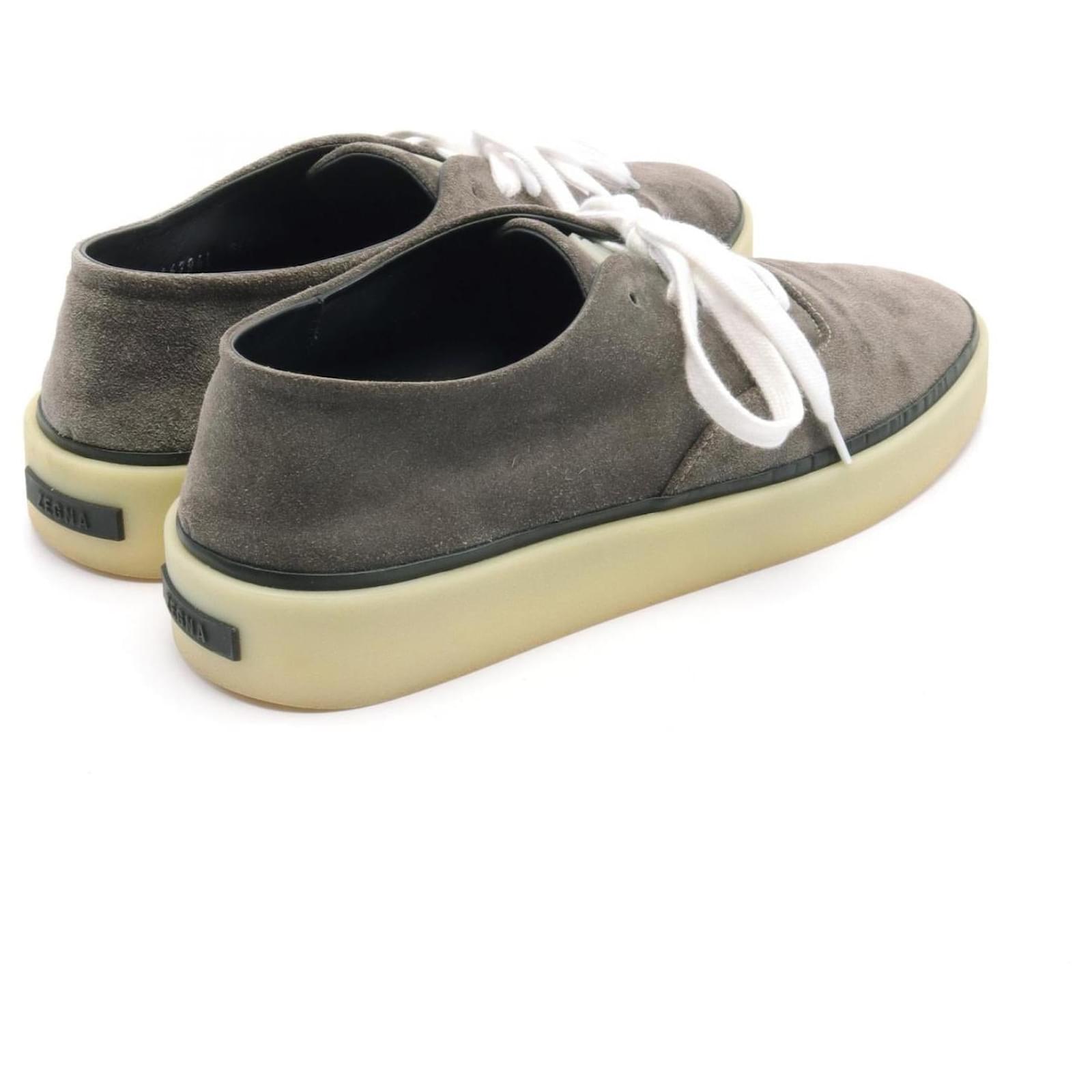 Autre Marque Ermenegildo Zegna x FEAR OF GOD Suede Sneakers Autre Marque Ermenegildo Zegna x FEAR OF GOD Suede Sneakers