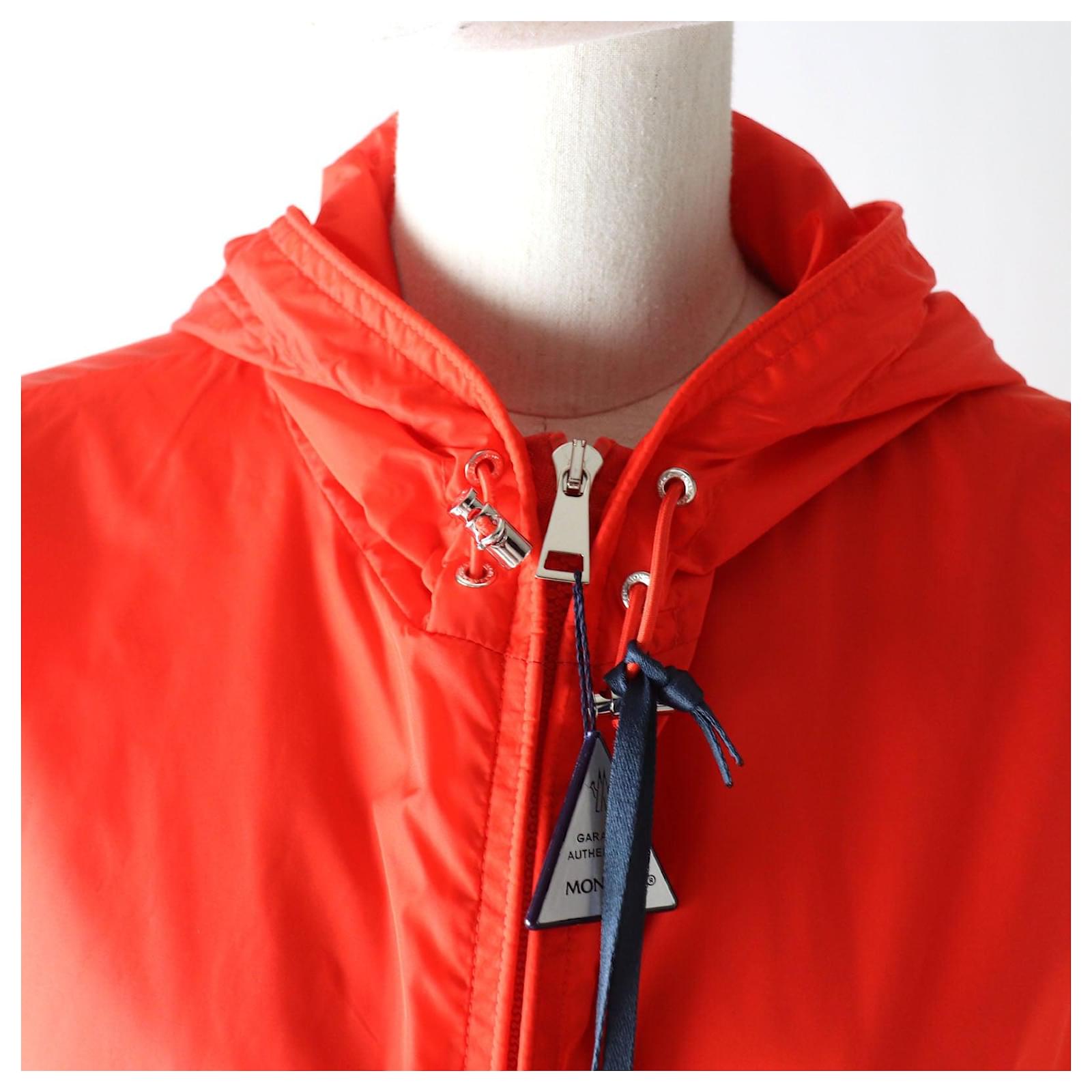 Moncler ALEXANDRITE Nylon Hooded Jacket Orange ref.JC1684169 (Sold