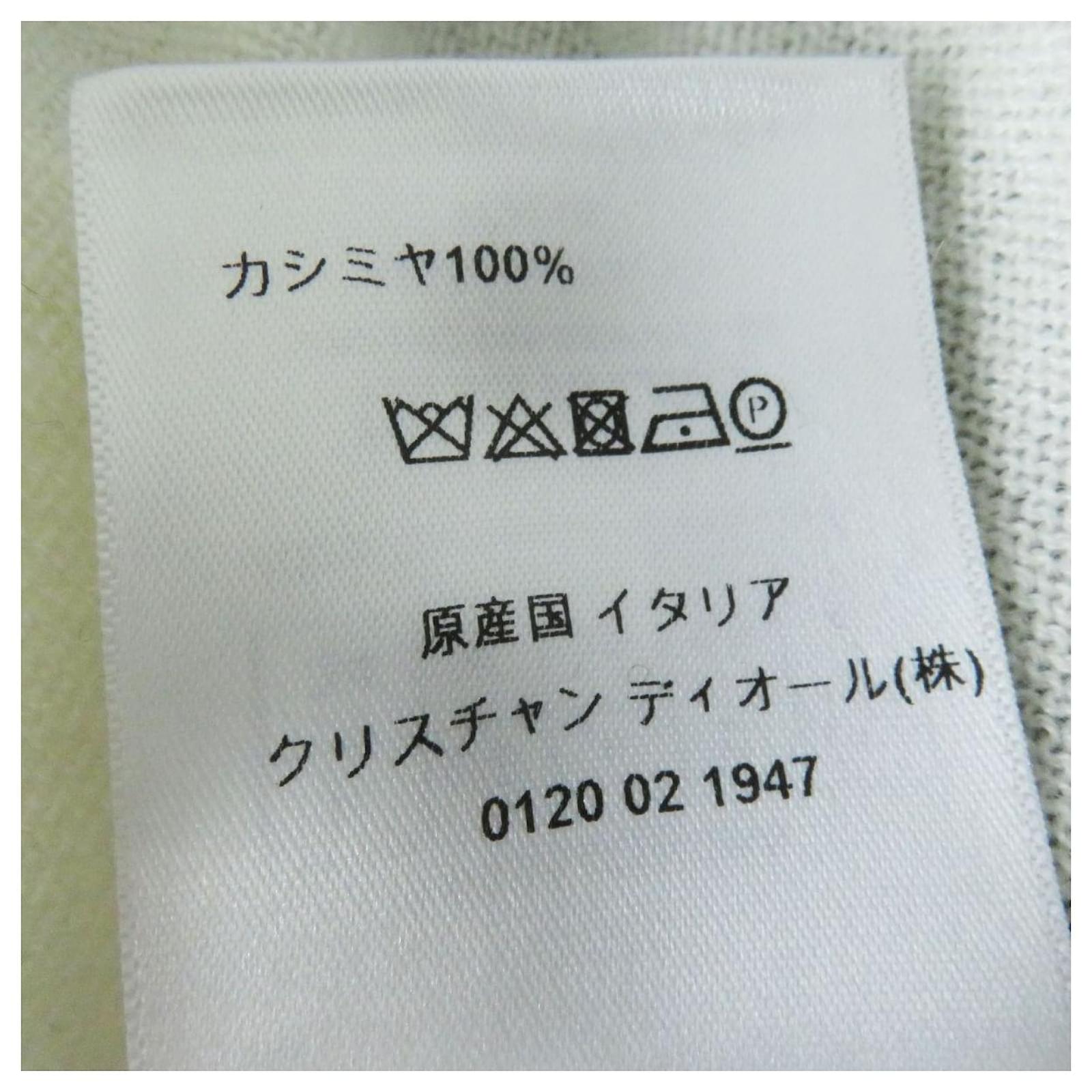 Dior Cashmere Knit Pullover LOVE MOVES ref.1684557 - Joli Closet