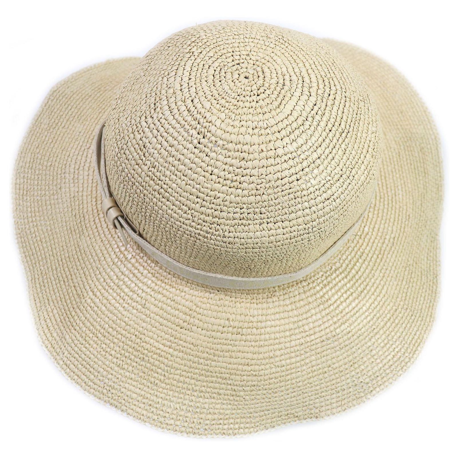 CHLOE X BORSALINO STRAW HAT Size M Chloé Chloe Borsalino Logo Tape Straw Hat Beige M ref  main image 2