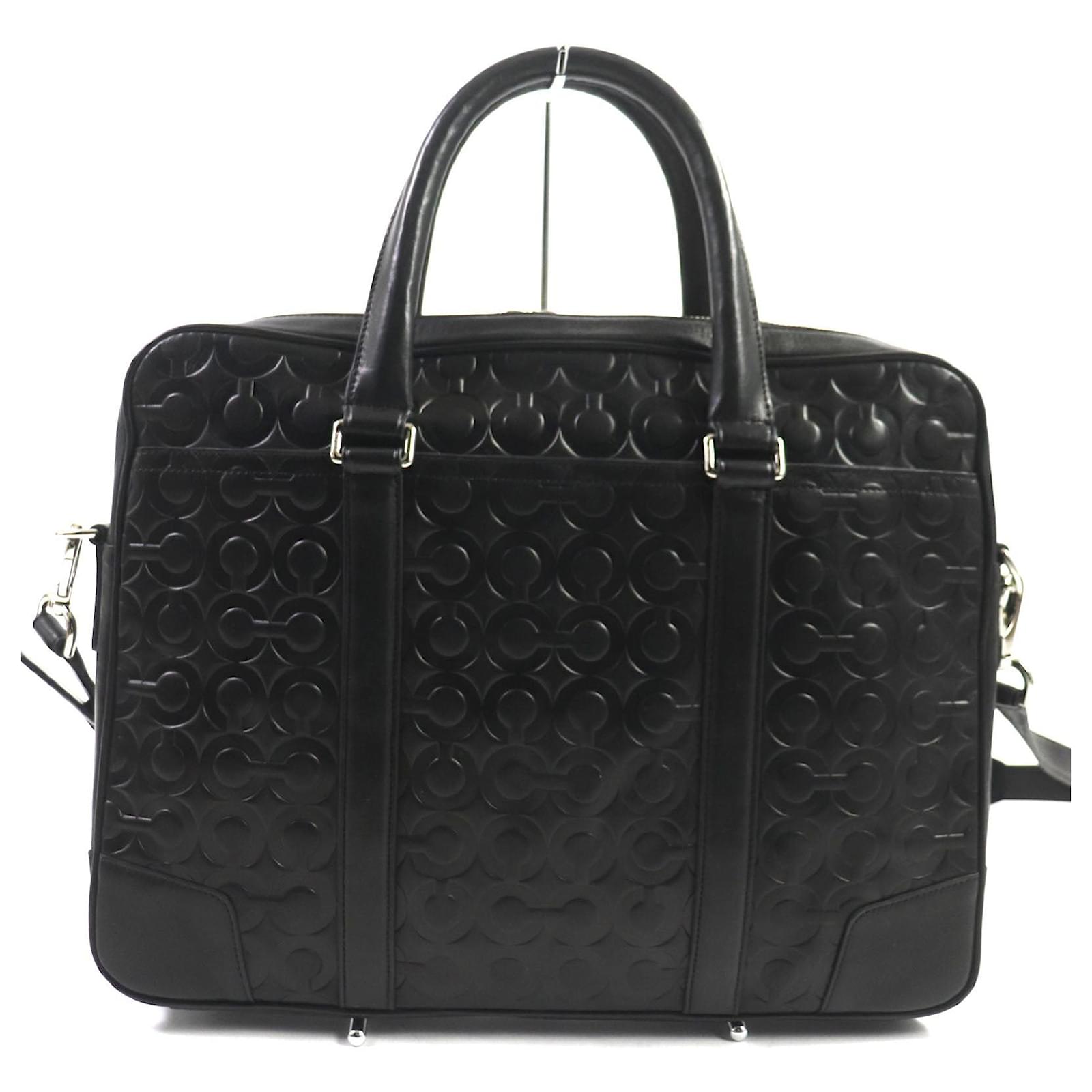 バッグ COACH 2way leather briefcase business A4 Amazon.co.jp: Coach C8174 Men's Outlet Business Bag, 2-Way