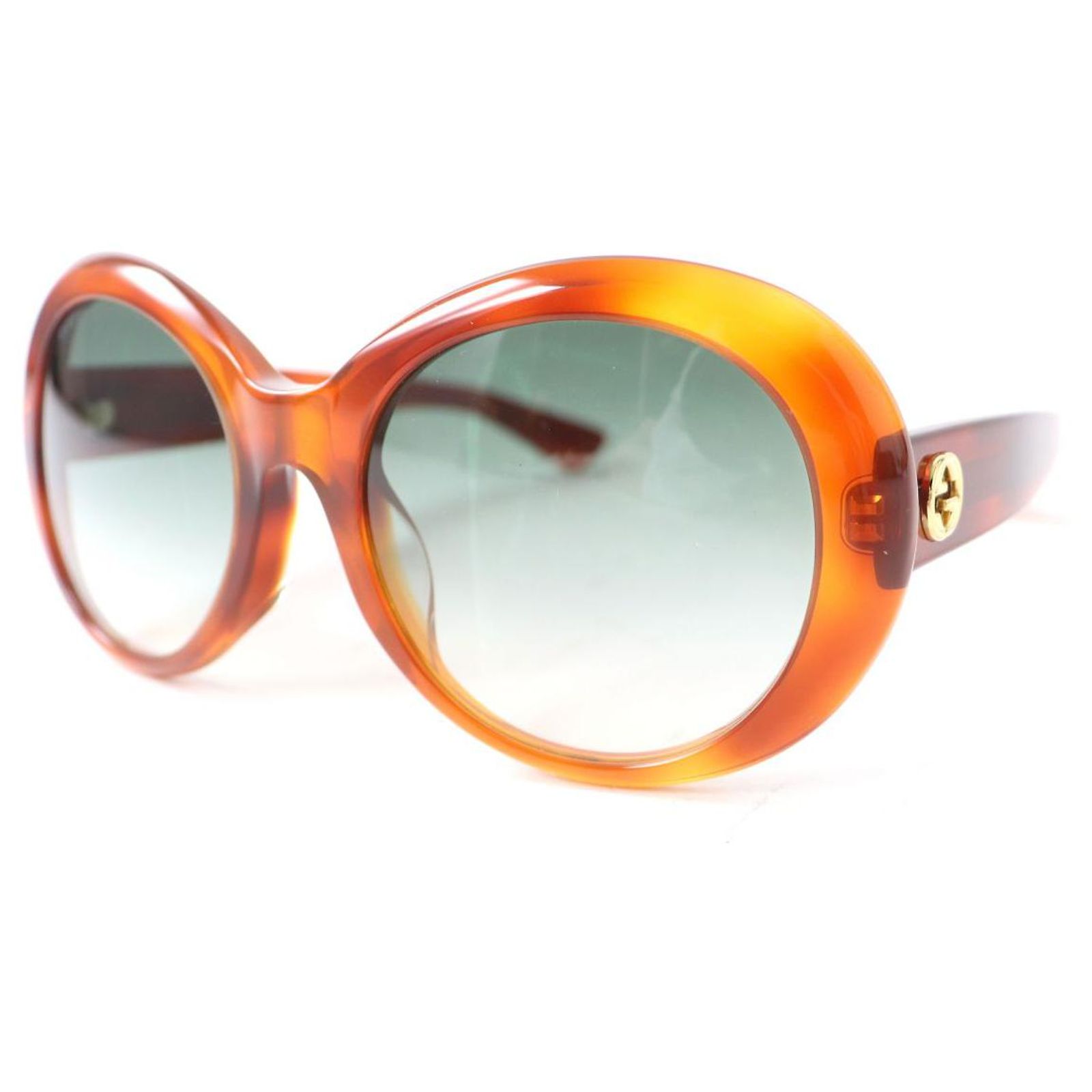 Gucci Gucci GG0139 Tortoise Havana Sunglasses Sunglasses GG0139 GUCCI GG 0139/SA 0139 002 Tortoise Havana sunglasses 54-20  main image 3
