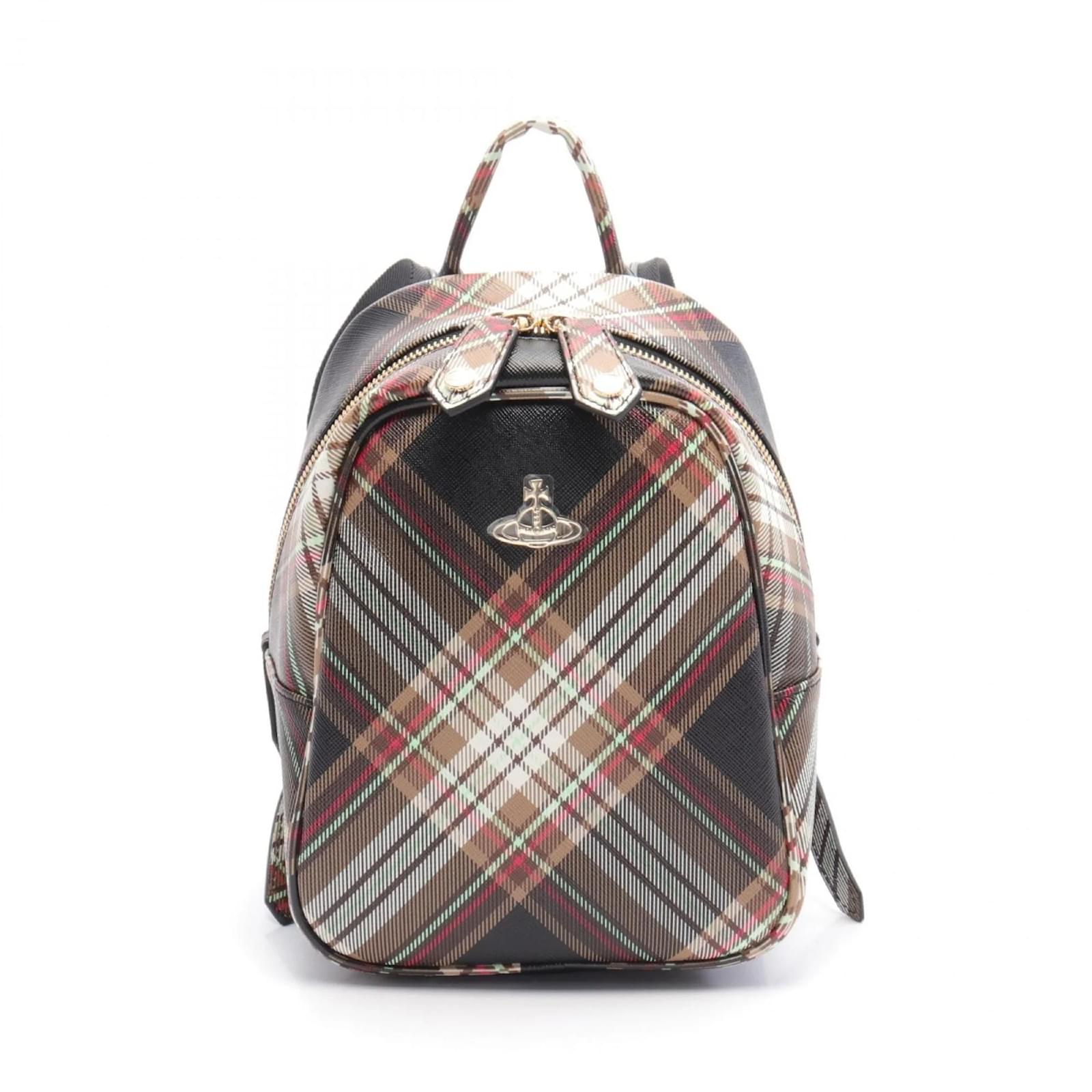 【希少レア】Vivienne Westwood Backpack Tartan Vivienne Westwood leather tartan backpack | eBay