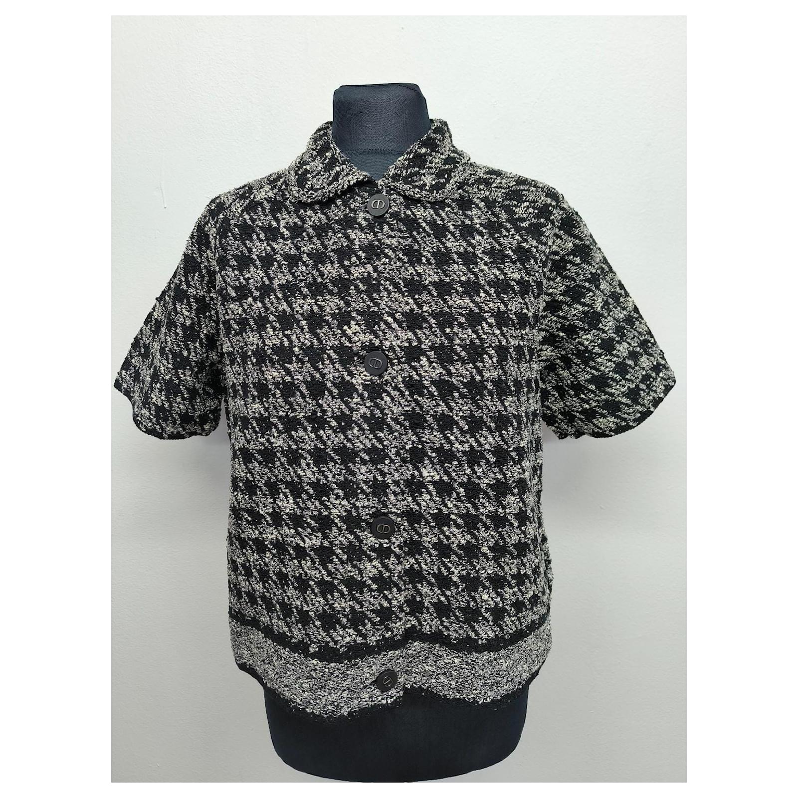 Christian Dior Short-Sleeved Jacket Multiple colors Cotton