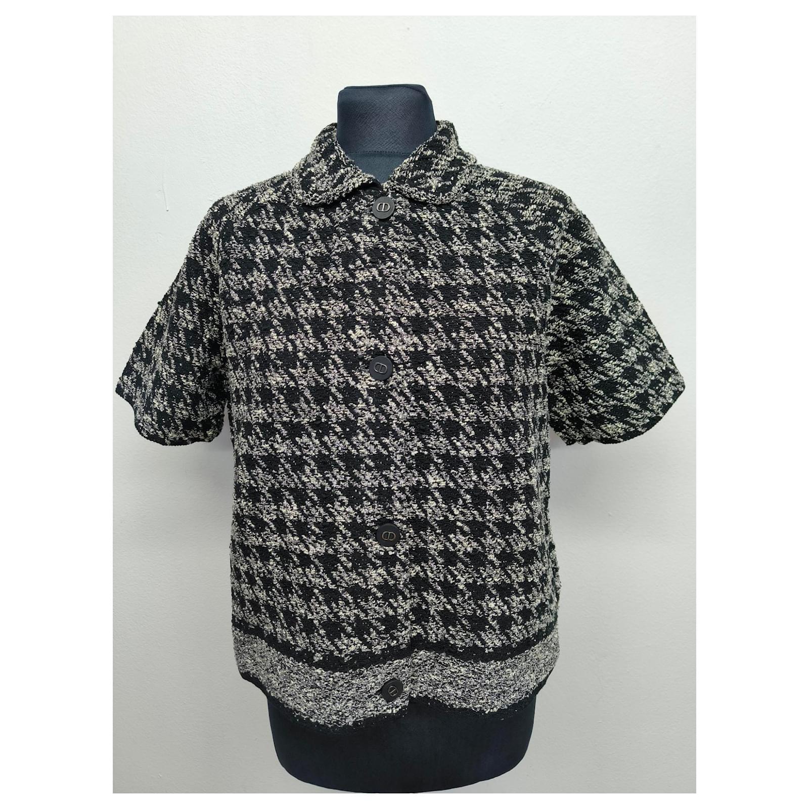 Christian Dior Short-Sleeved Jacket Multiple colors Cotton