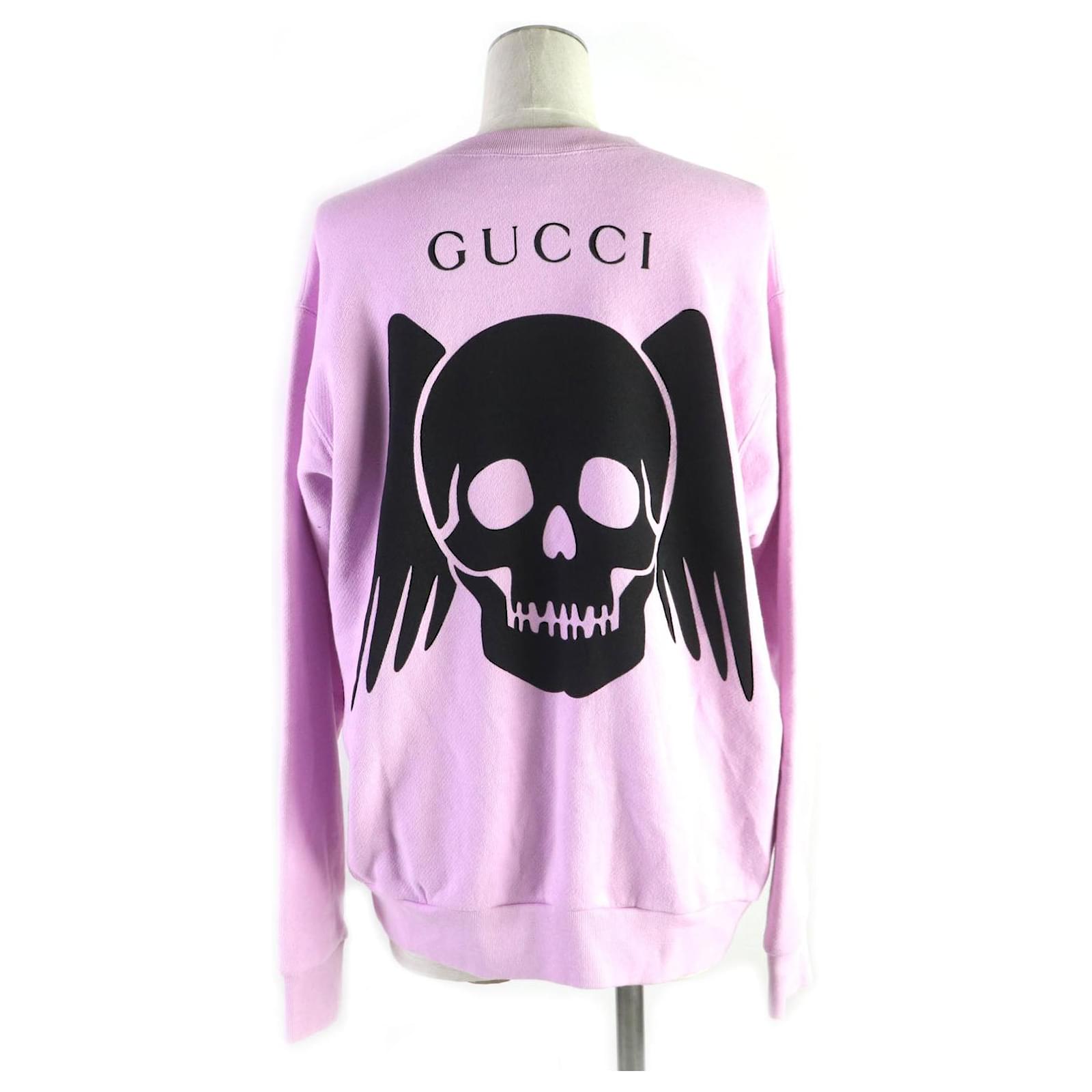 Gucci Skull Print Cotton Sweatshirt XS Joli Closet