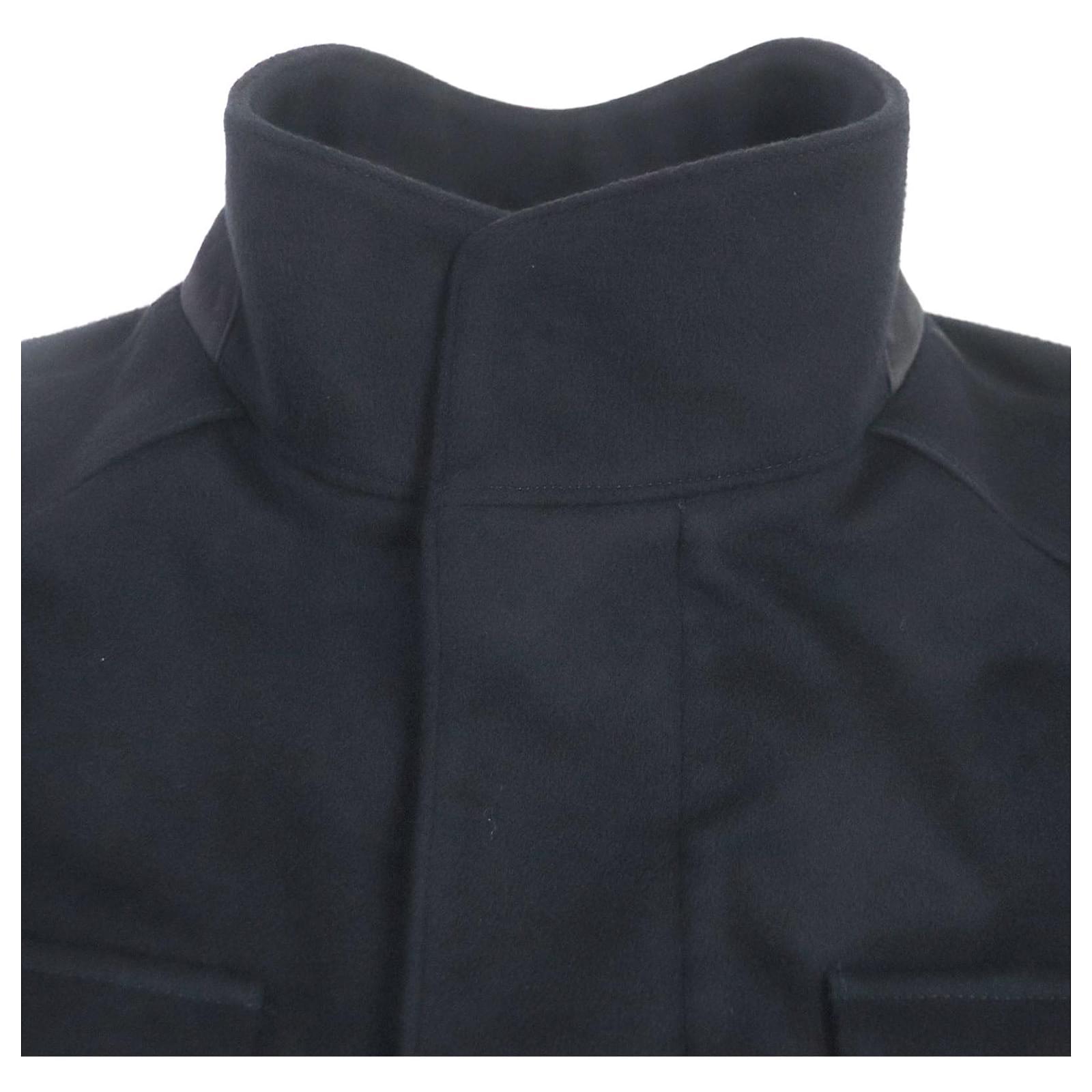 Cappotto in cashmere e seta Dolce Gabbana Nero 52