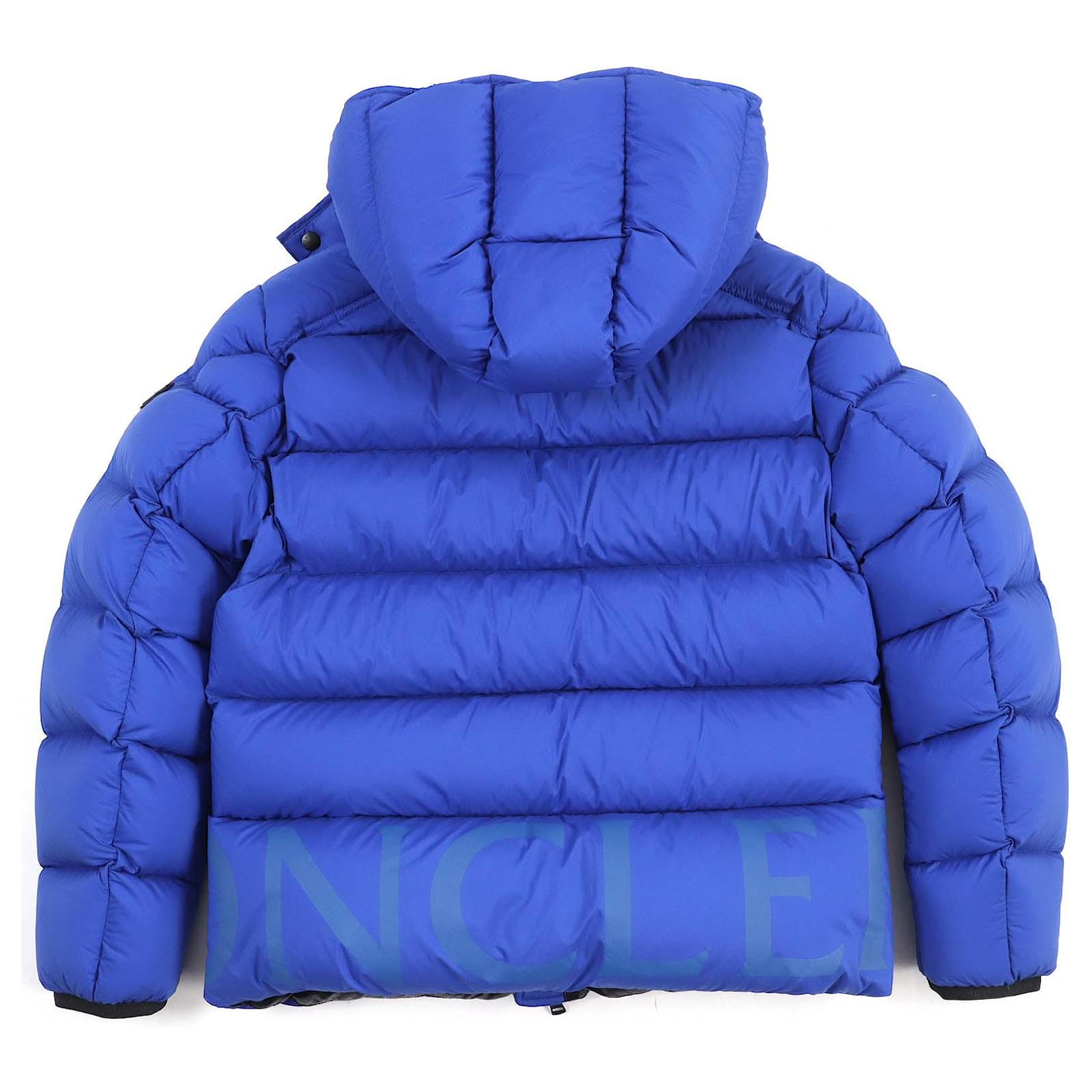 Moncler WILMS Nylon Down Jacket Blue Cloth Joli Closet