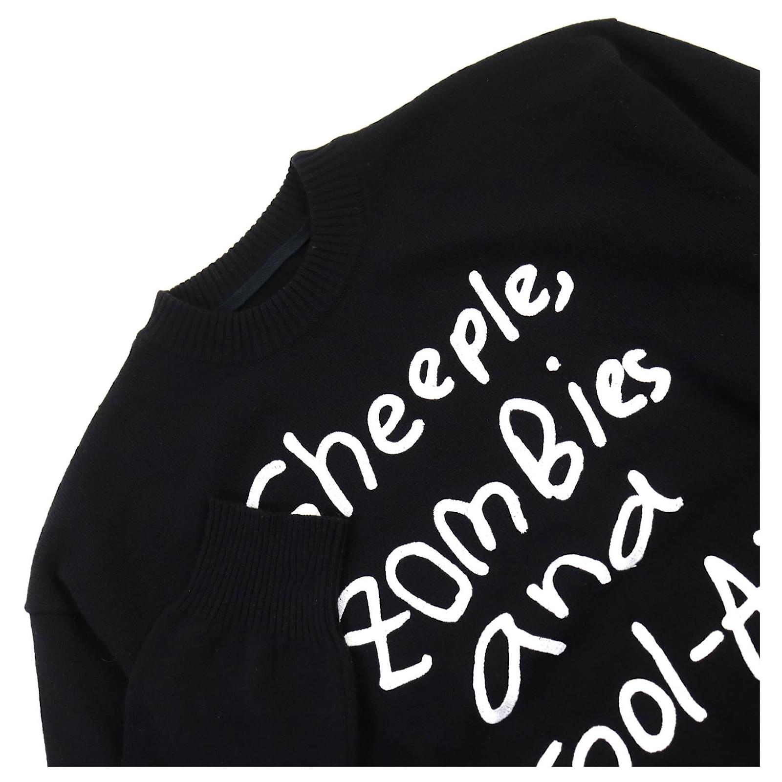 Sacai MADSAKI Embroidery Knit Pullover Black ref.1697513 - Joli Closet