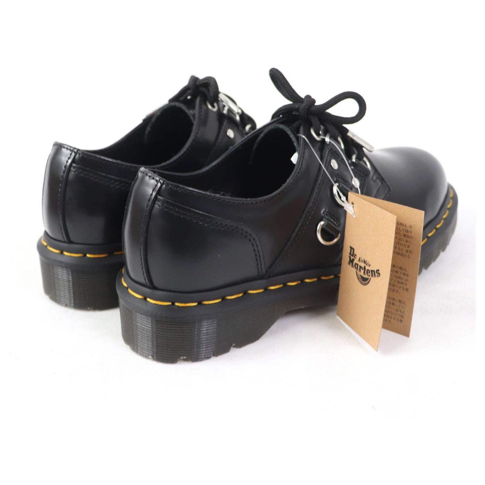 Autre Marque Dr. Martens 1461 HDW Leather Shoes Black UK4 ref 