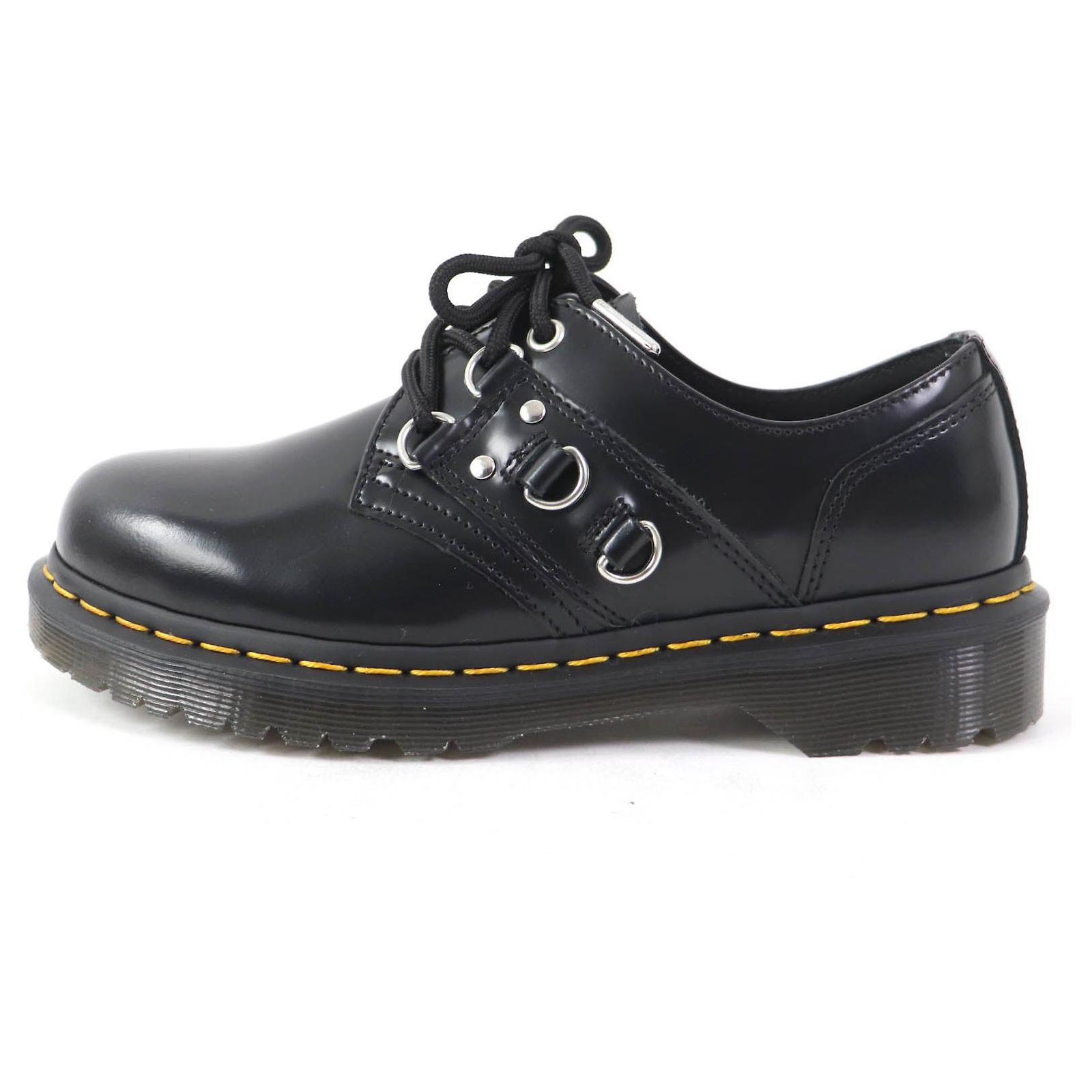 Autre Marque Dr. Martens 1461 HDW Leather Shoes Black UK4 ref 