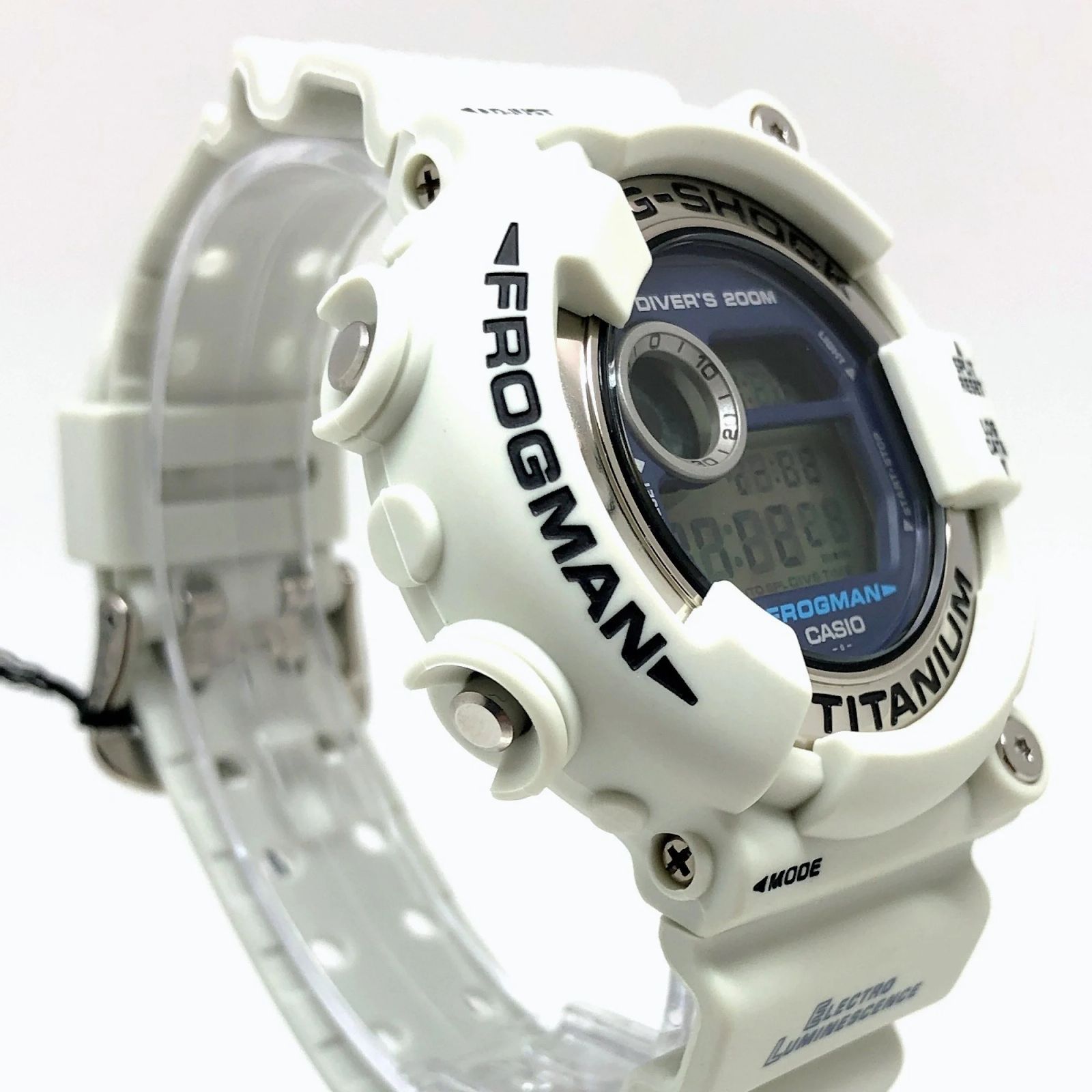 G-SHOCK FROGMAN Men in White Gray DW-8200LG-8DR 海外モデル