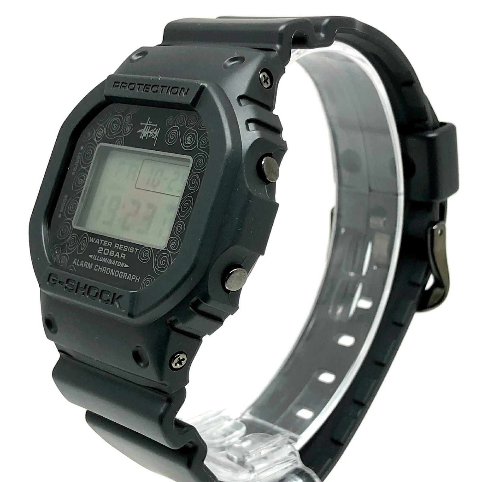 不老少年様STUSSY 25周年×CASIO G-SHOCK DW-5000ST G-SHOCK × STUSSY Watch Collaboration LTD. DW-5000ST-1JR 25th