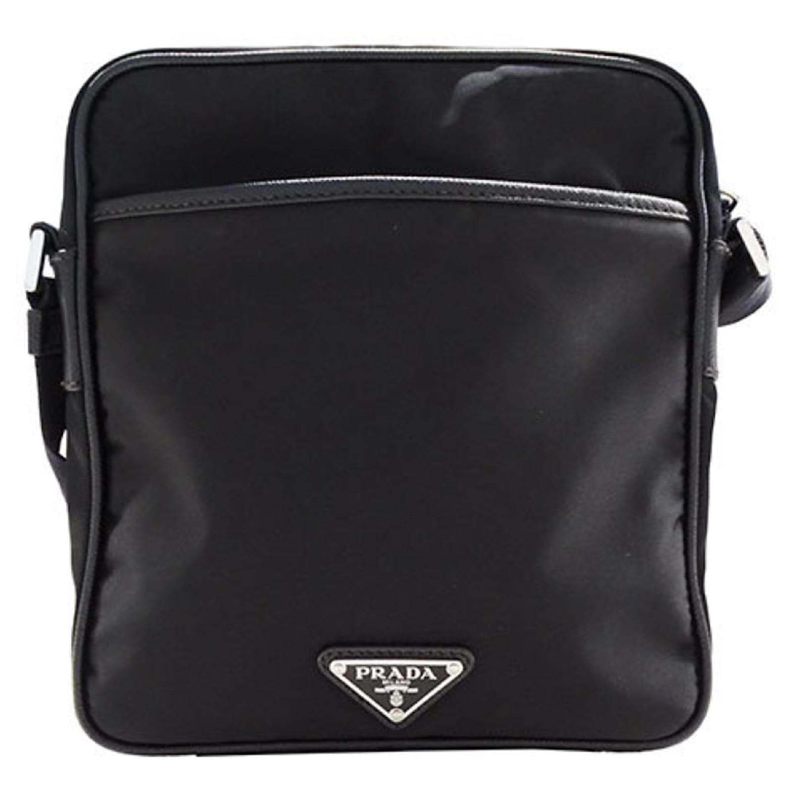 Prada Black Nylon Shoulder Bag Joli Closet