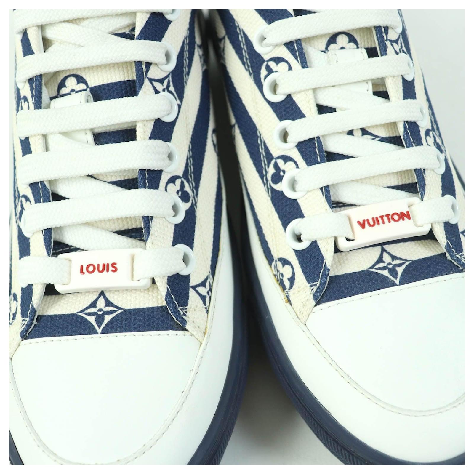 その他 STELLAR TIMES Louis Vuitton Stellar Line LV Escal Sneakers Navy blue ref