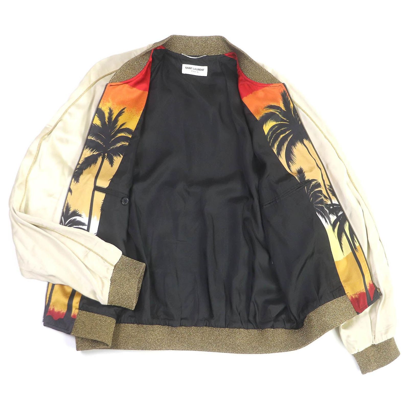 Yves Saint Laurent Saint Laurent Palm Tree Souvenir Jacket 50 ref