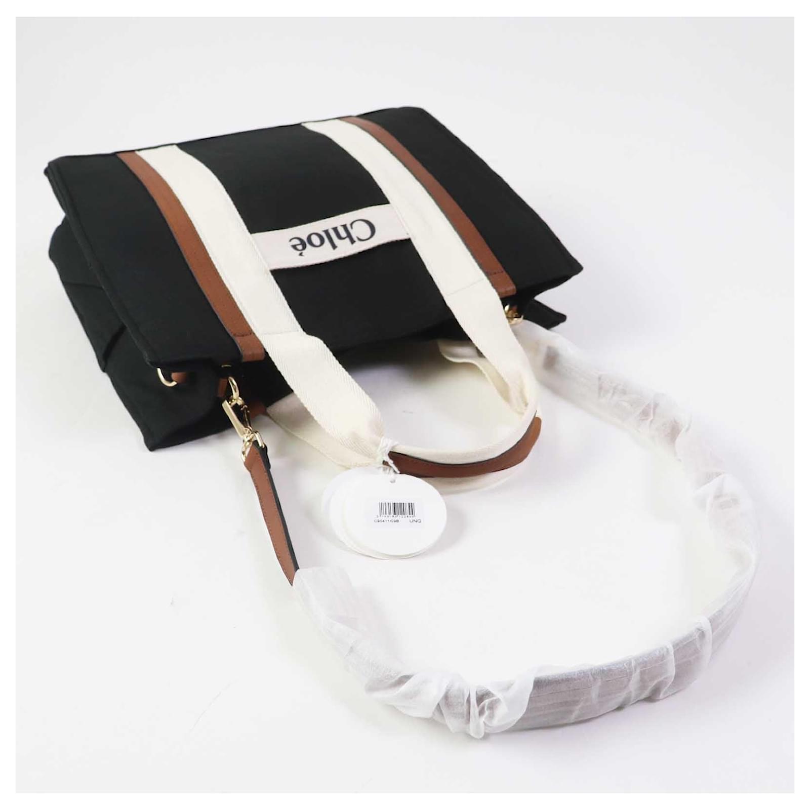 Chloé Chloe Diaper Bag with Changing Sheet, Tote Black Cloth ref - Main Image