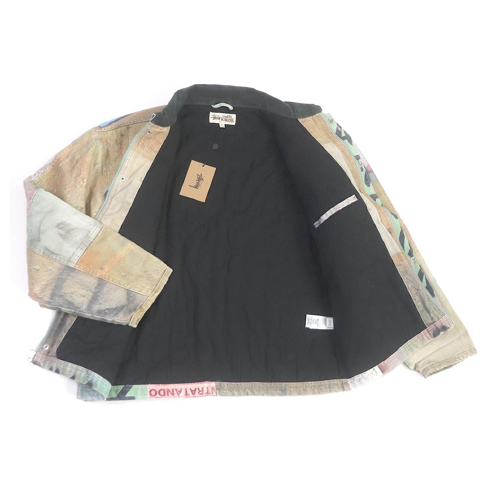 ジャケット・アウター naoyak417Stussy SHOP JACKET ALFONSO C Stussy Alfonso Canvas Shop Jacket Size L K 2 | eBay