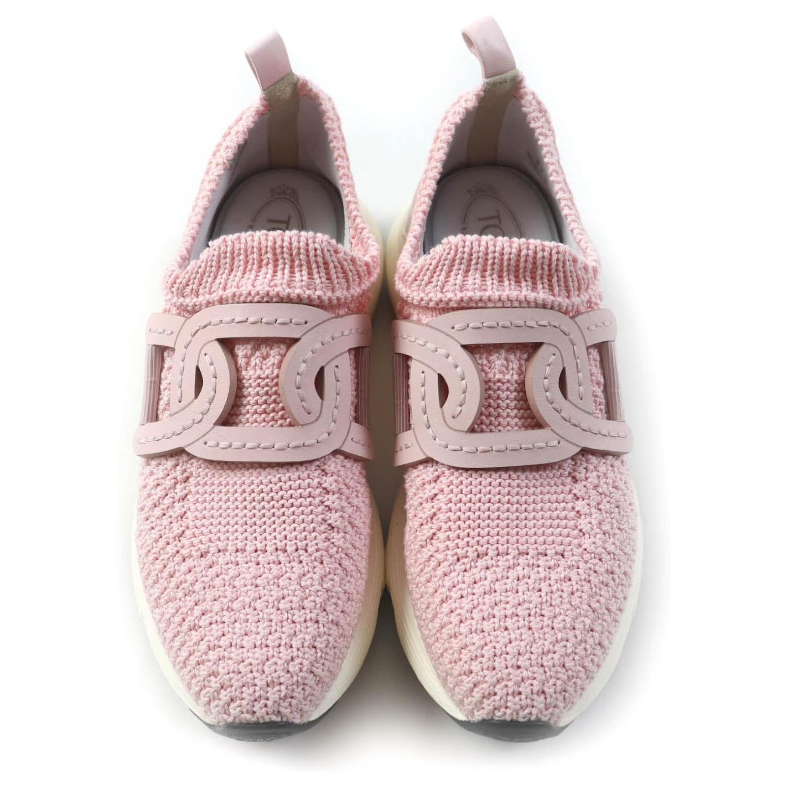 スニーカー TOD'S Pink Fabric Kate Sneakers Woman PINK Kate Slip-on Sneakers in Fabric