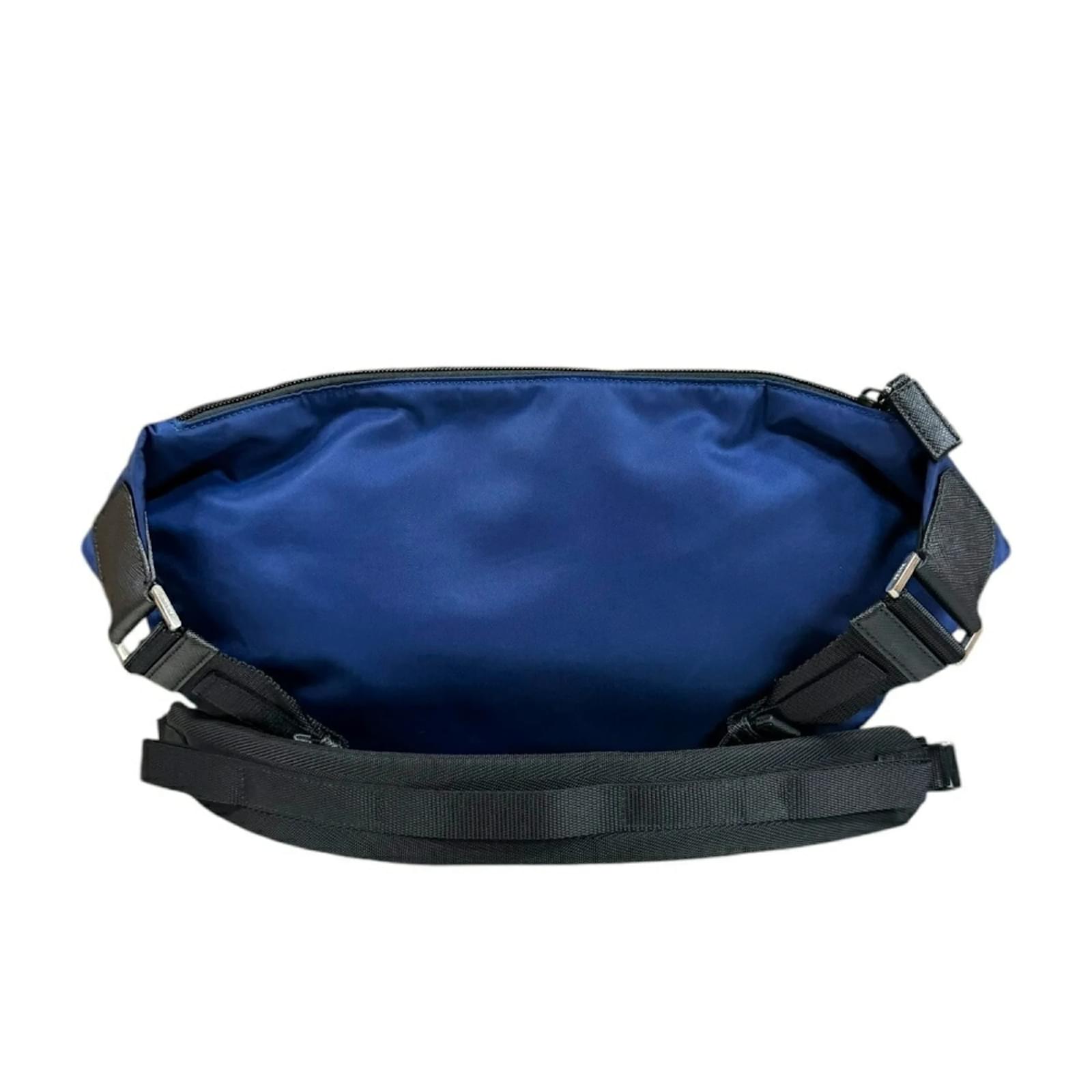 Prada Body Bag Nylon 2VH038 Blue