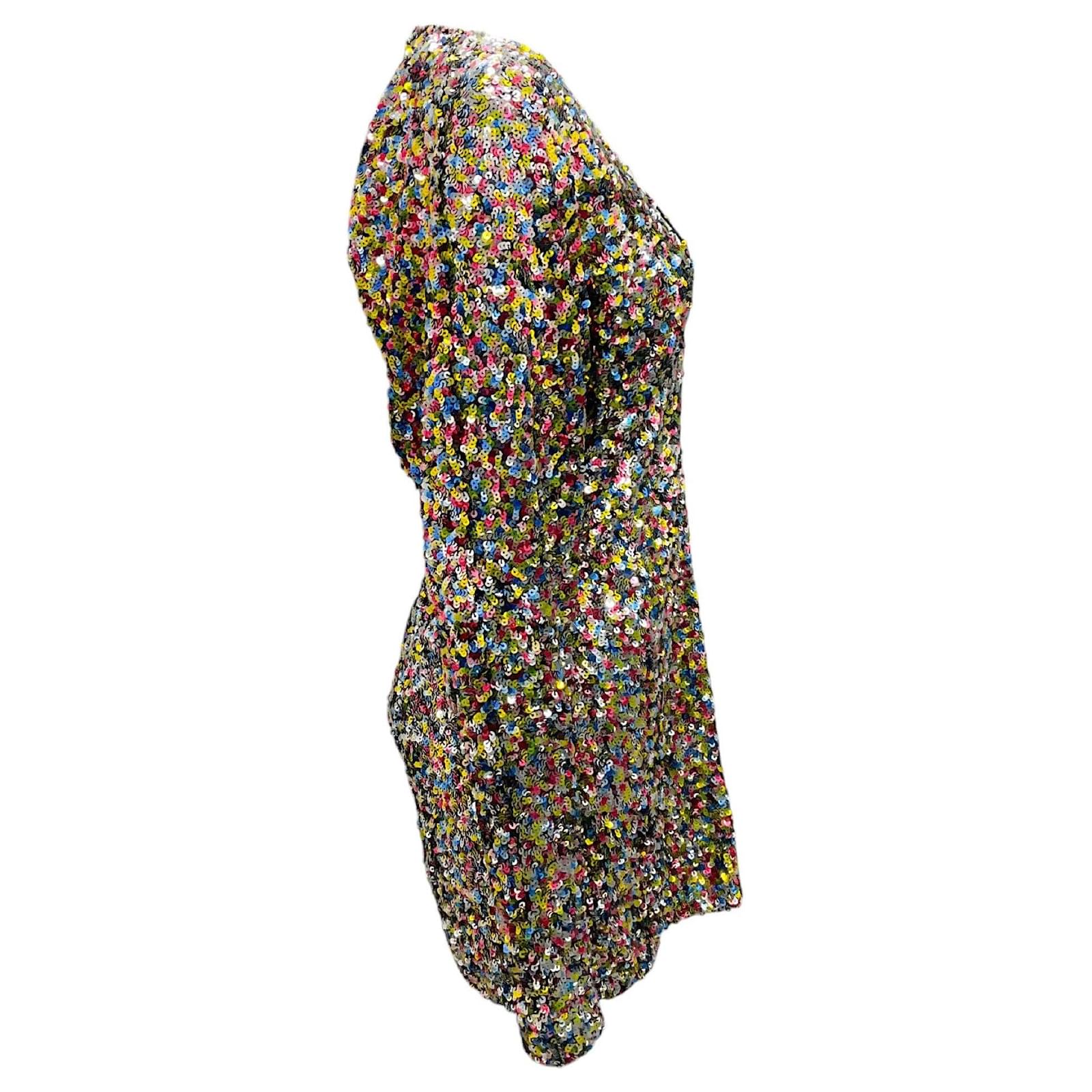 attico rainbow sequin dress Luxury fashion & independent designers