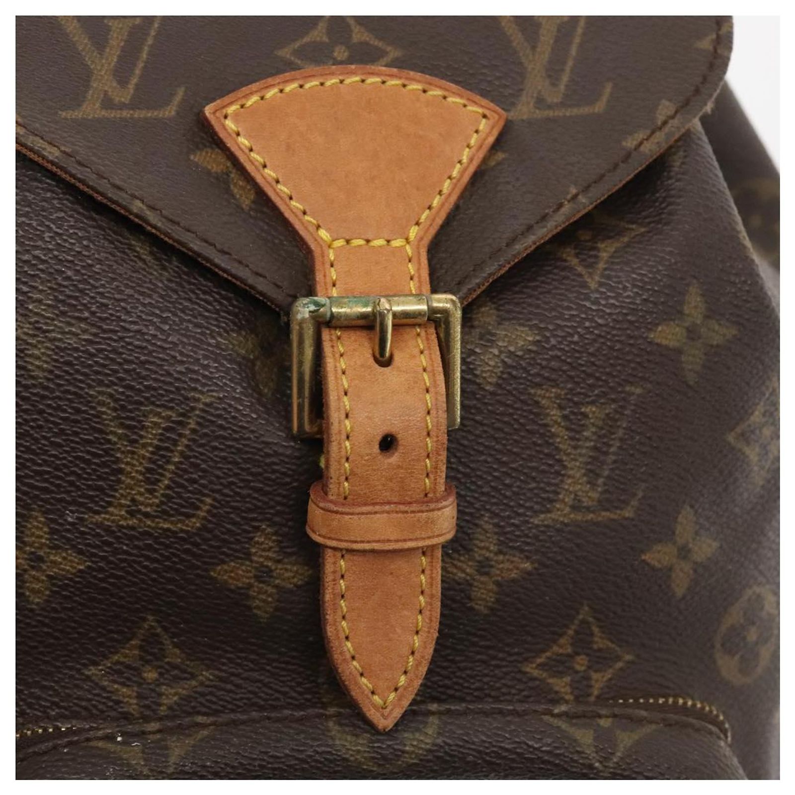 LOUIS VUITTON Monogram Montsouris MM Backpack M51136 LV Auth  display picture 2