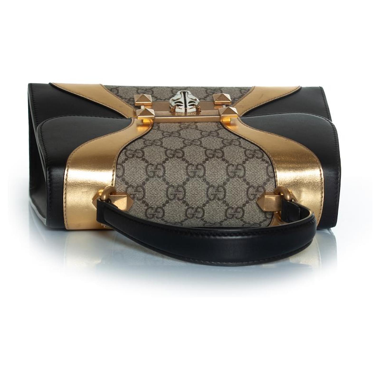 Gg Marmont Gucci Osiride Small Supreme Monogram Osiride Top Handle Bag