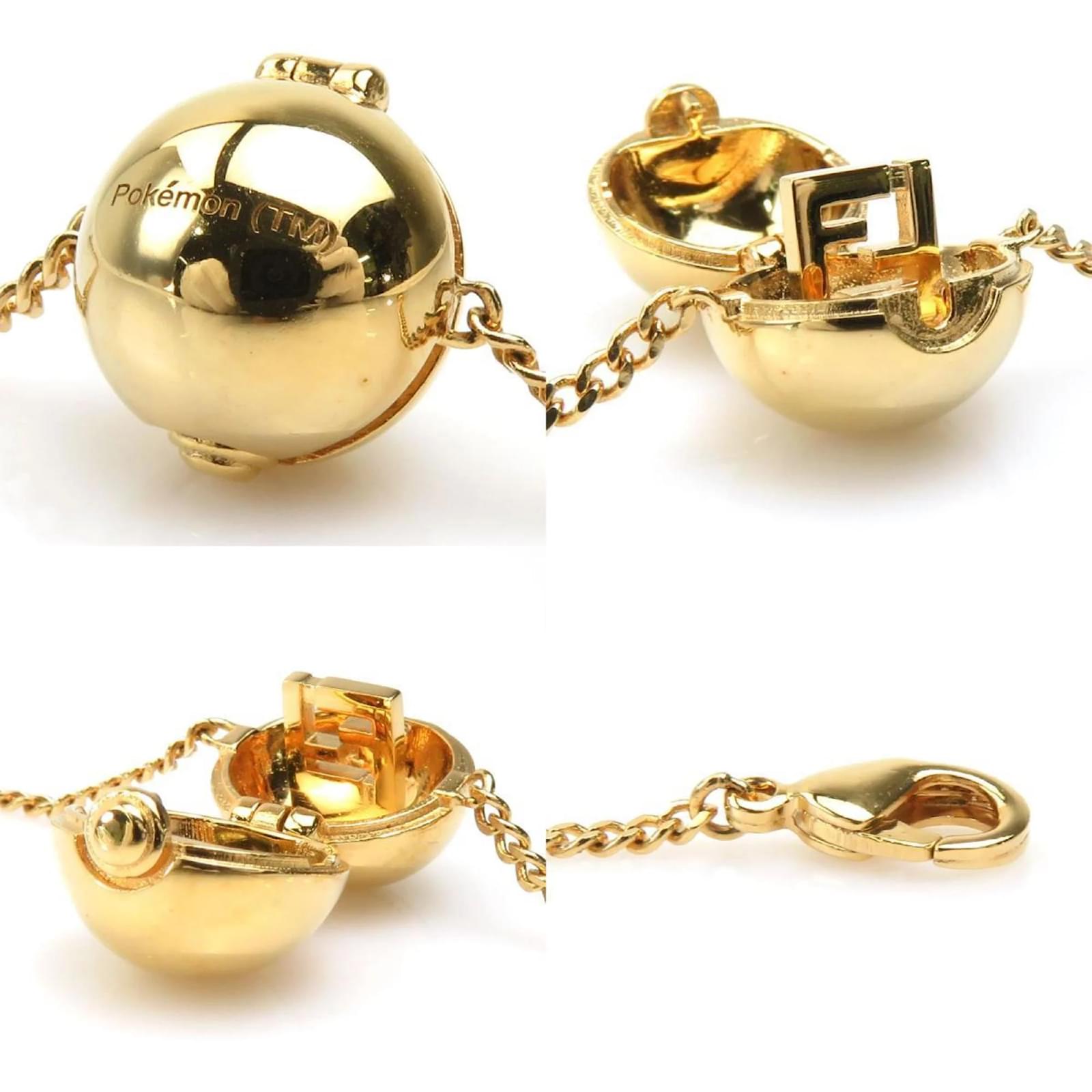 Fendi Charm Bracelet - Pokemon x Fragment Collaboration Golden
