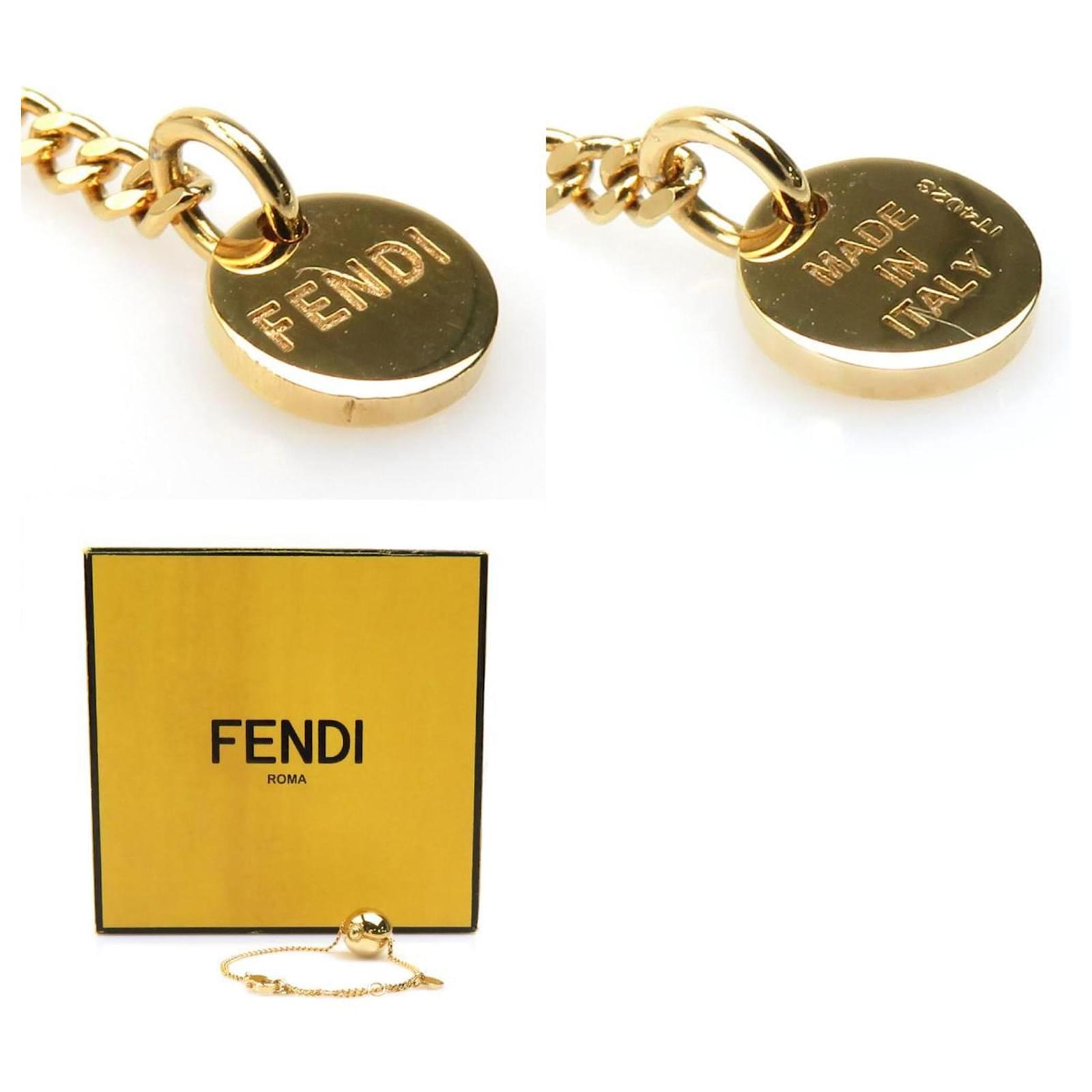 Fendi Charm Bracelet - Pokemon x Fragment Collaboration Golden
