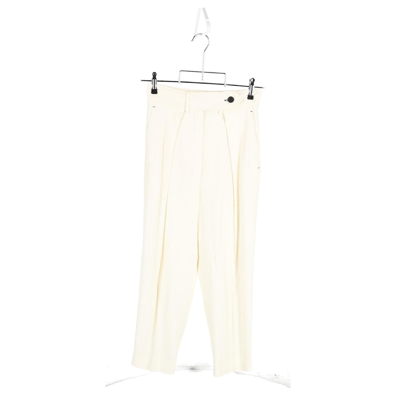 Max Mara Sportmax Trousers White