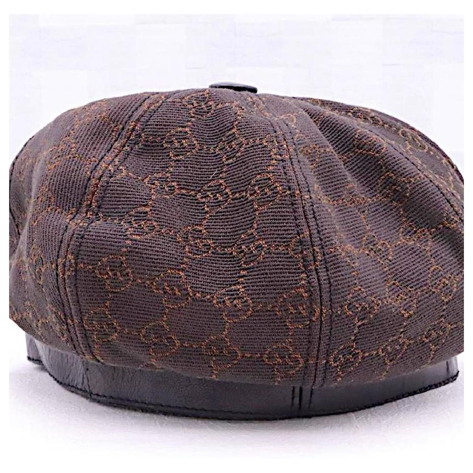 Authentic Gucci Tom Ford Rare Brown Monogram GG Leather Trim