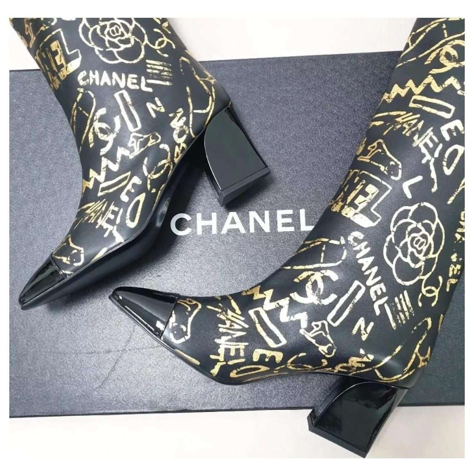 Chanel short boots 2019 on sale