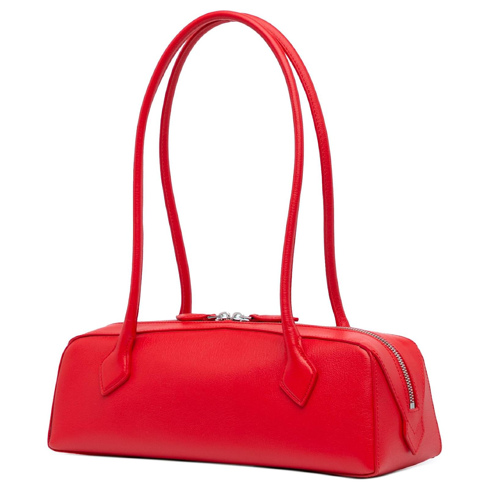 ショルダーバッグ・ポシェット ALAIA Women Shoulder Bags AA1S06033CA212 RED ALAÏA Le Coeur leather shoulder bag | NET-A-PORTER