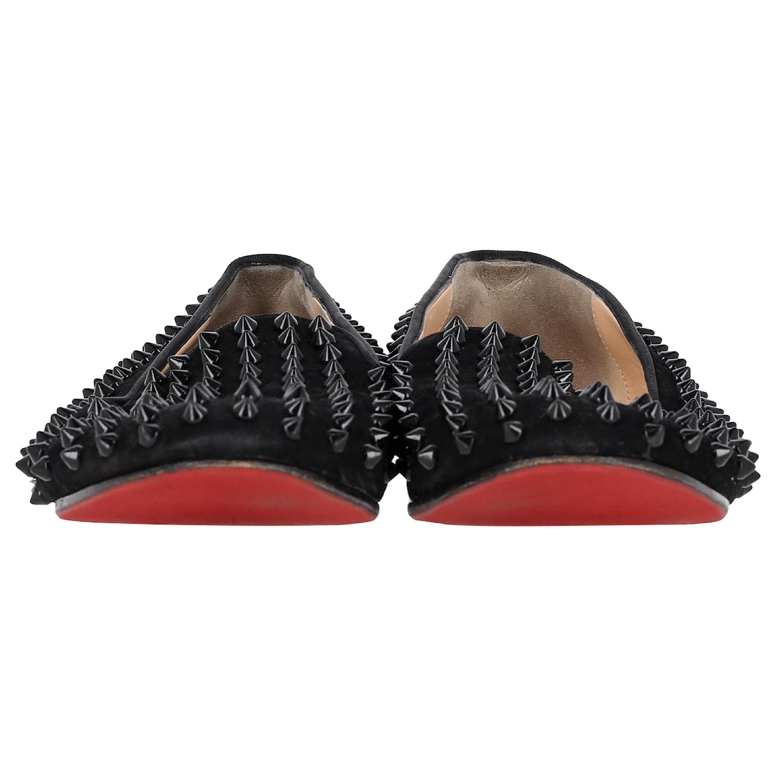 Semelle Rouge Mocassin Femme Louboutin Penny Woman Mocassins Cuir